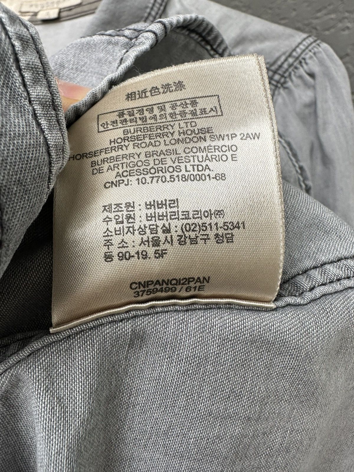 Burberry Burberry shirt Size S / US 4 / IT 40 - 9 Thumbnail