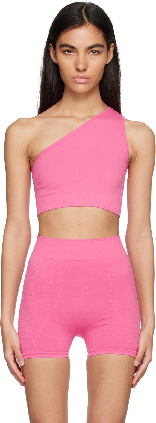 Rick Owens o1y0126 Crop Top in Fuchsia Size S / US 4 / IT 40 - 1 Thumbnail