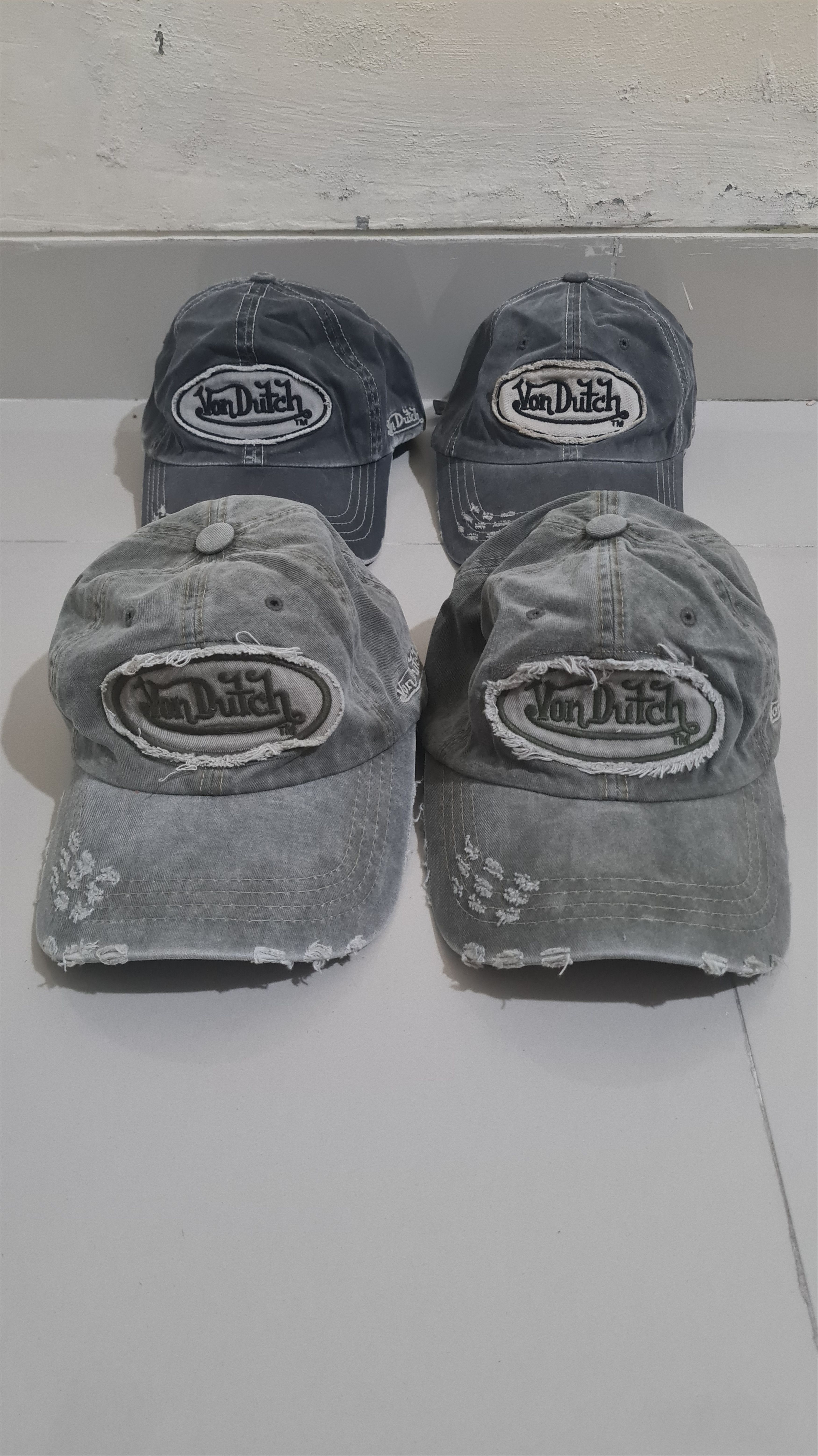 Vintage × Von Dutch Bundle! 4 Von Dutch Hats Size ONE SIZE - 1 Thumbnail