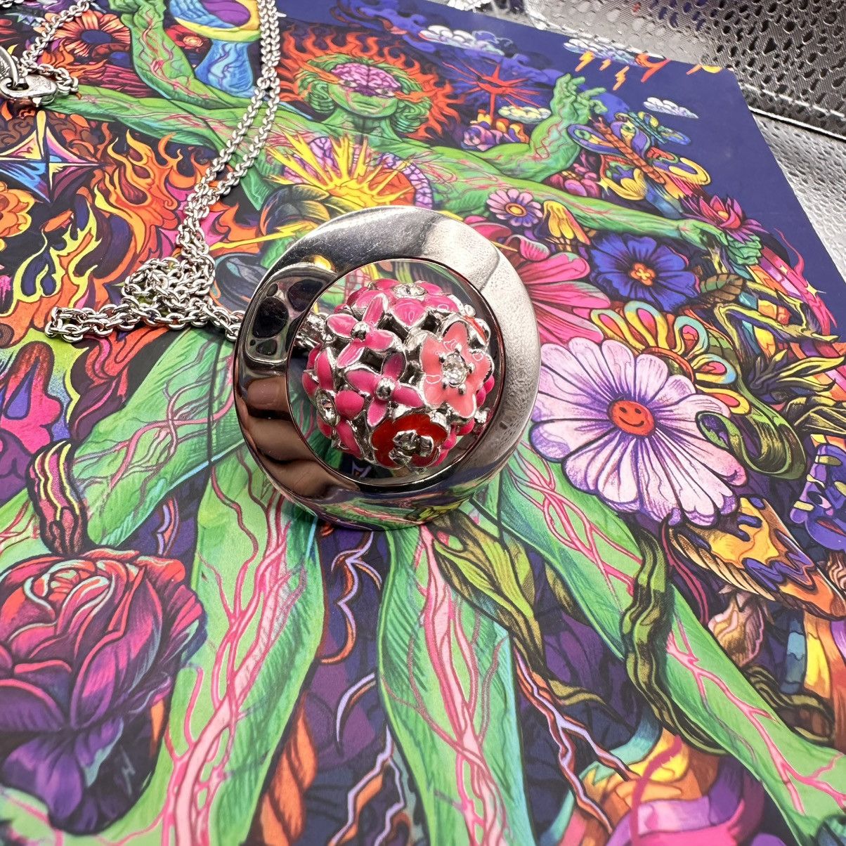 Vintage × Vivienne Westwood Ultra Rare🌸 floral pattern necklace Size ONE SIZE - 3 Thumbnail