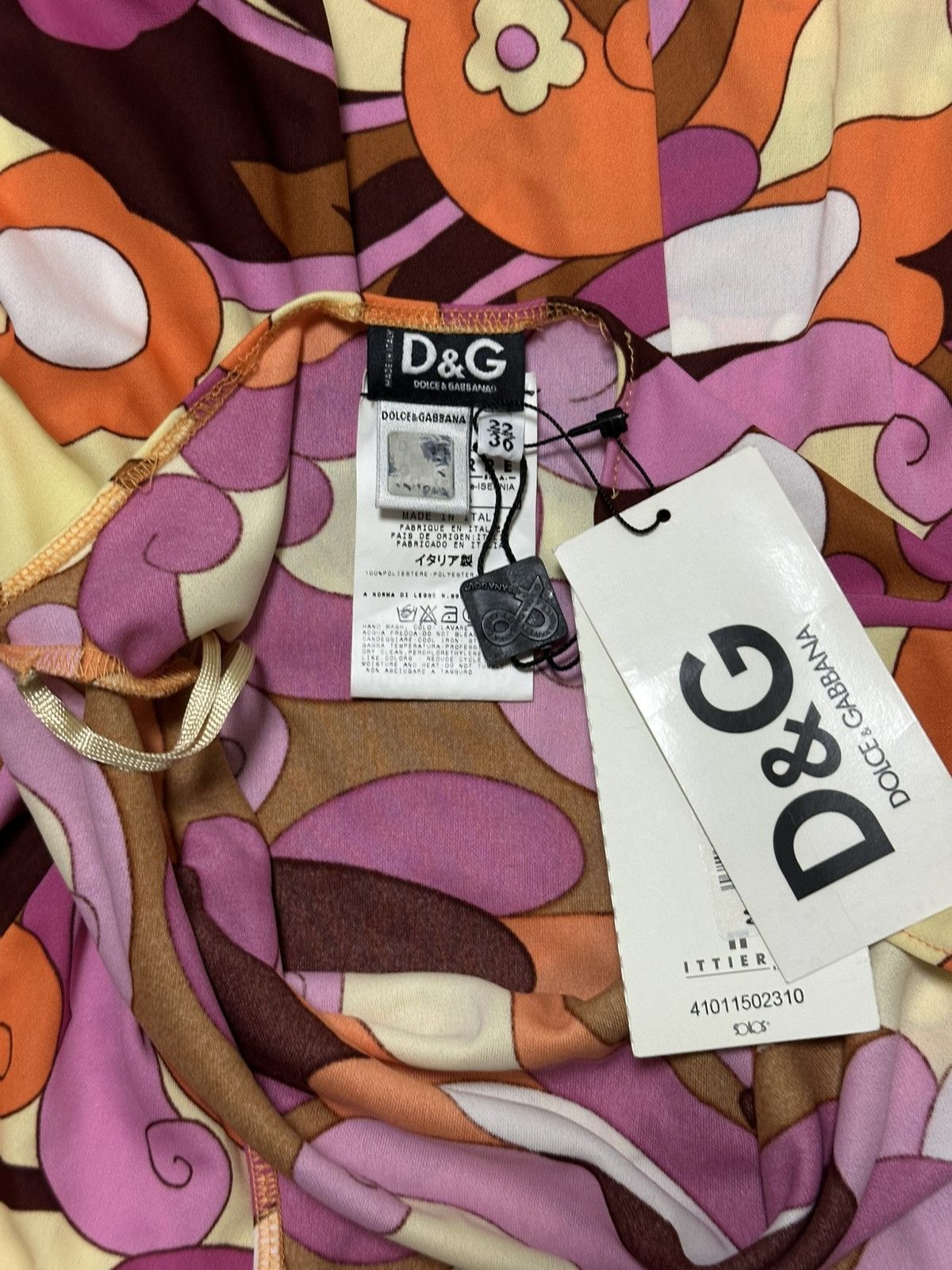 Dolce & Gabbana D&G Spring Summer 2004 Halter Neck Mini Dress Size XS / US 0-2 / IT 36-38 - 7 Thumbnail