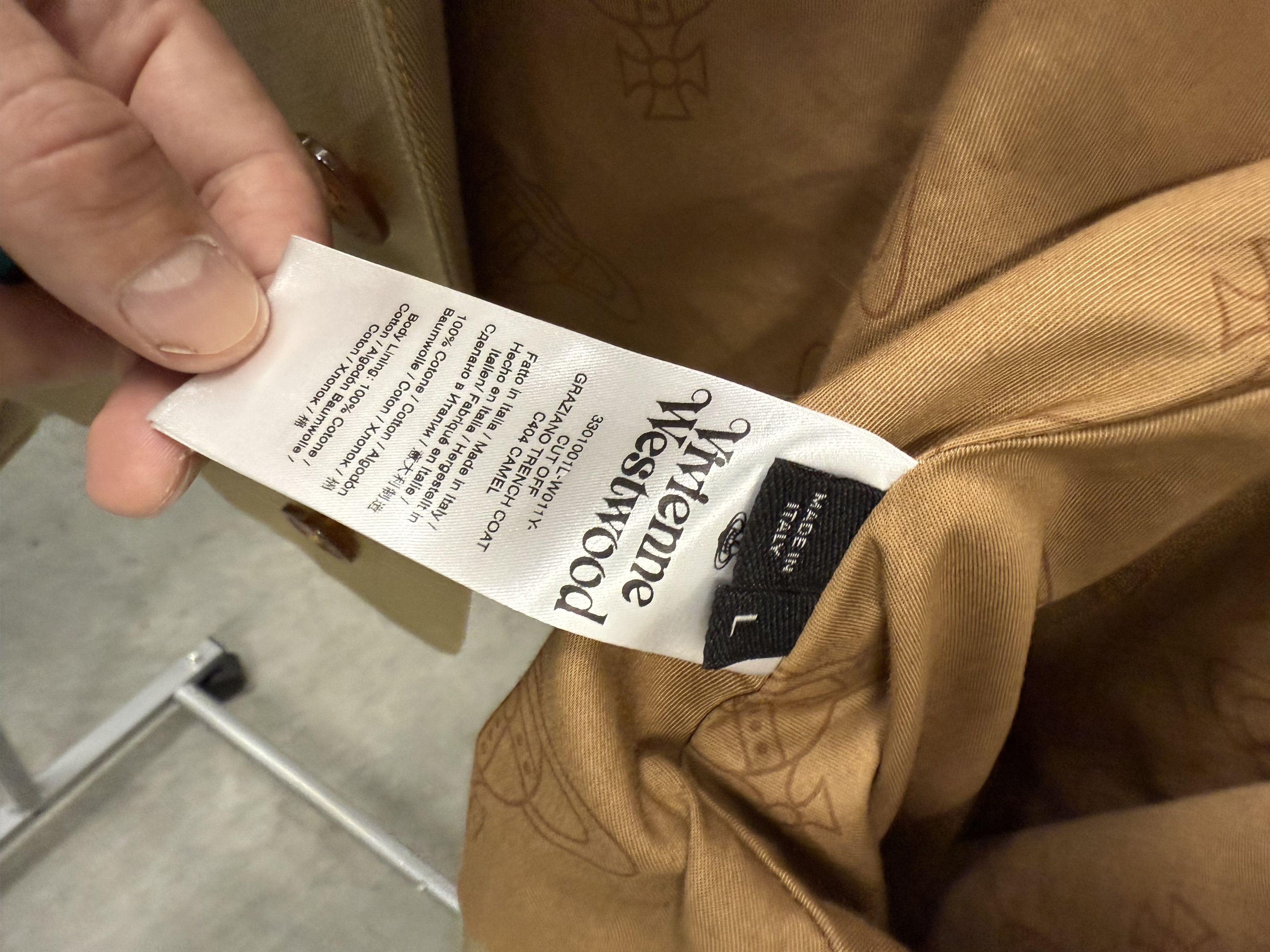 Vivienne Westwood SS25 Vivienne Westwood Cropped Trench sz L Size US M / EU 48-50 / 2 - 10 Thumbnail