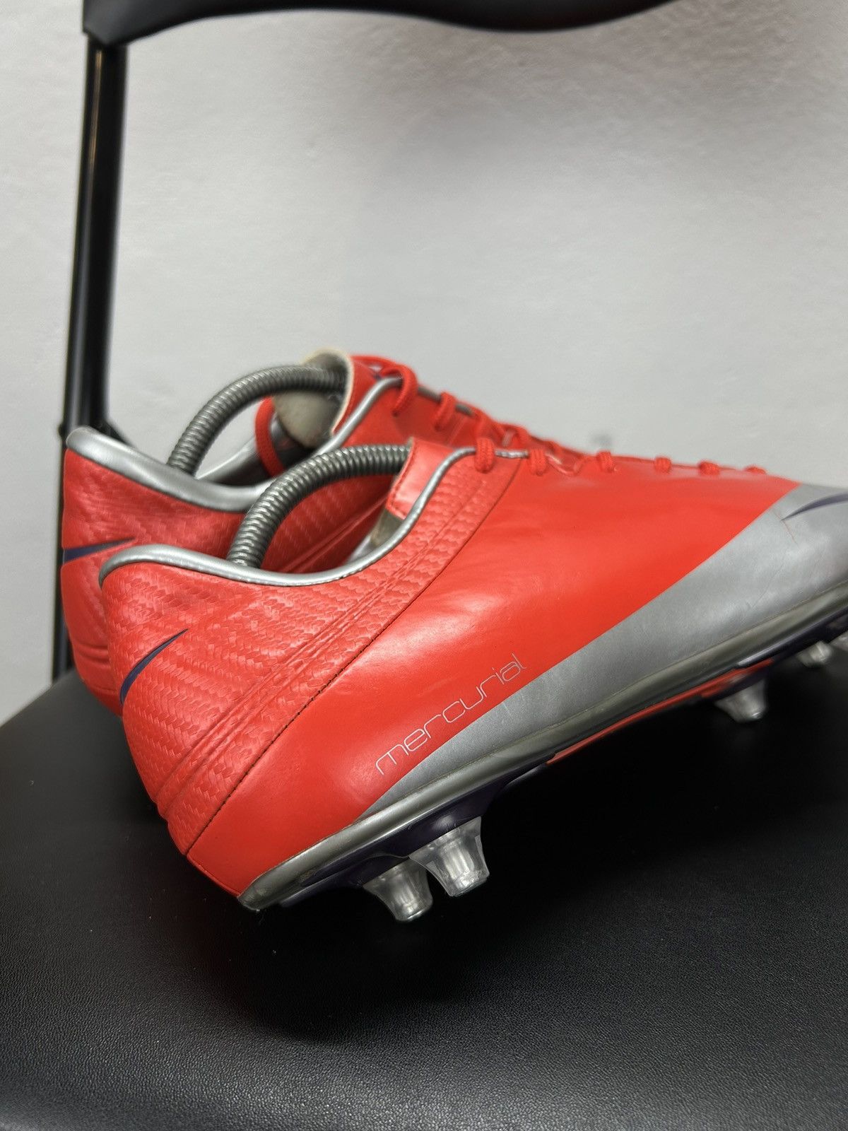 Nike × Vintage 2008 Nike Mercurial Veloci V SG vintage soccer boots Sz 41,5 Size US 9.5 / EU 42-43 - 6 Thumbnail