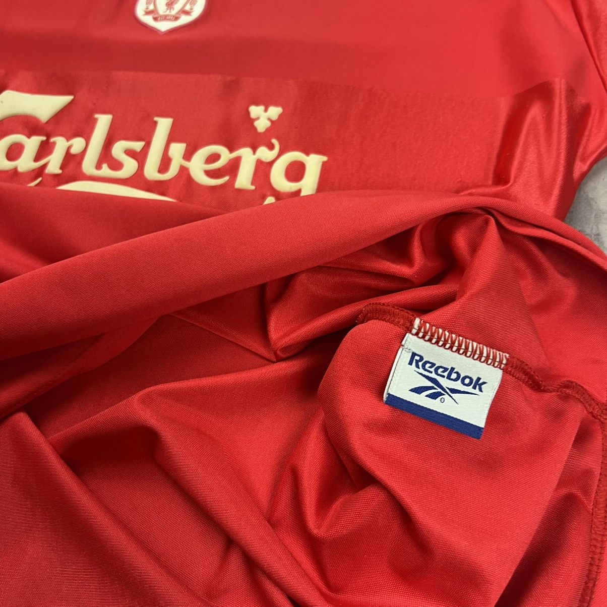 Reebok Rare! Liverpool Reebok 00s Vintage Jersey Shirt Size US M / EU 48-50 / 2 - 15 Thumbnail