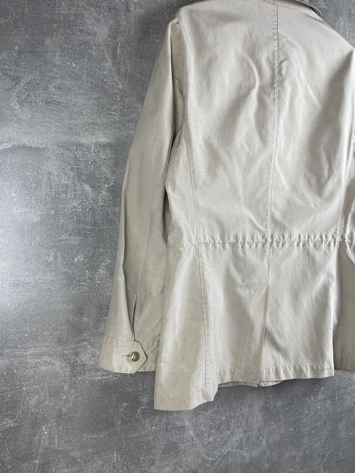 Brioni Brioni Safari Field Jacket Regular Fit Beige Cotton Size US M / EU 48-50 / 2 - 13 Thumbnail