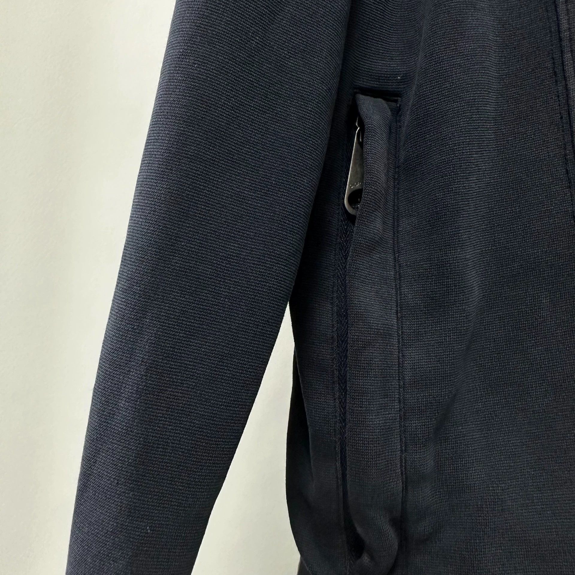 Dior Dior Distressed Black Bee Arm Ripped Zip Hoodie Size US M / EU 48-50 / 2 - 4 Thumbnail