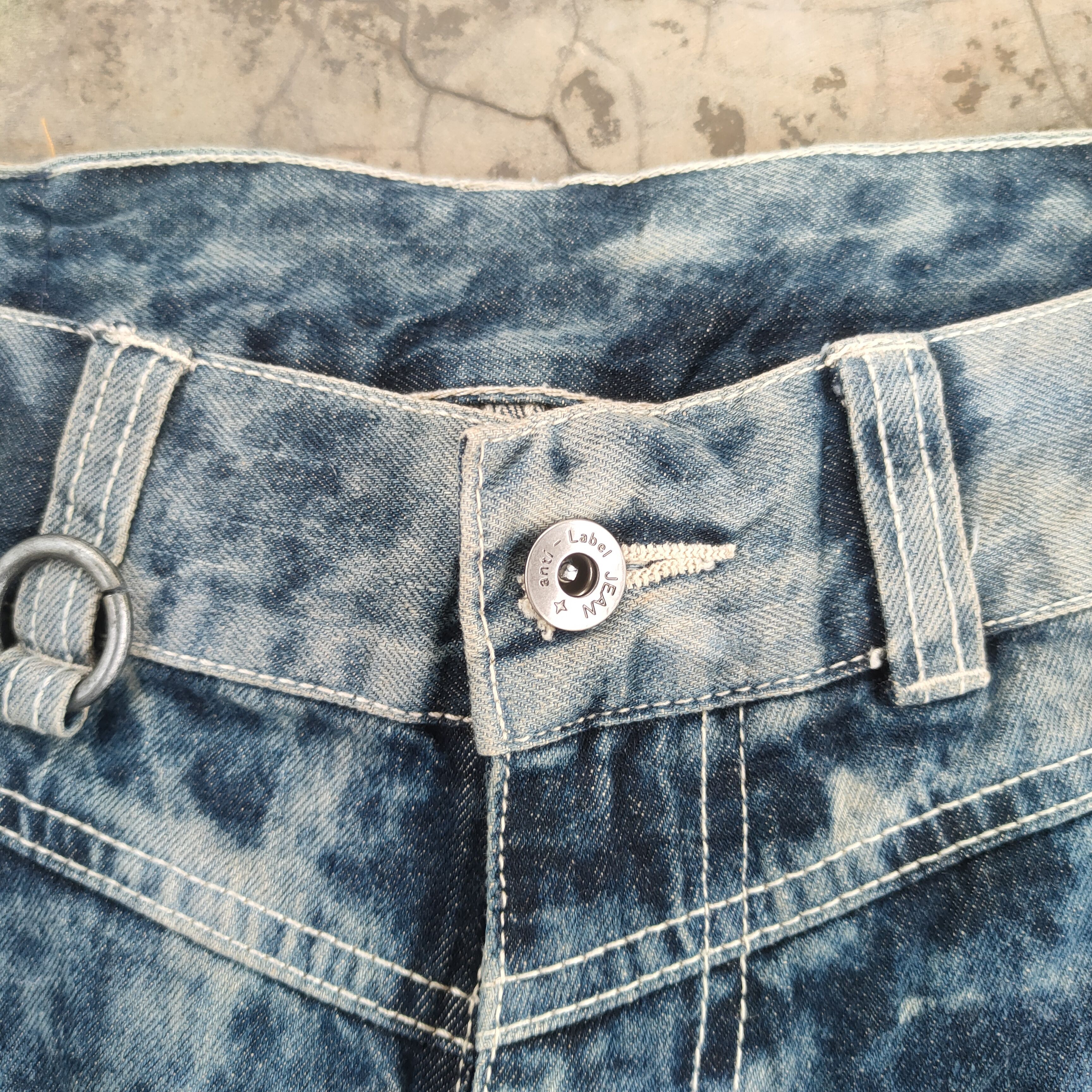 Japanese Brand × Jean × Vintage W31 VINTAGE ANTI LABEL JEANS FADED DENIM PANTS Size US 31 - 8 Thumbnail
