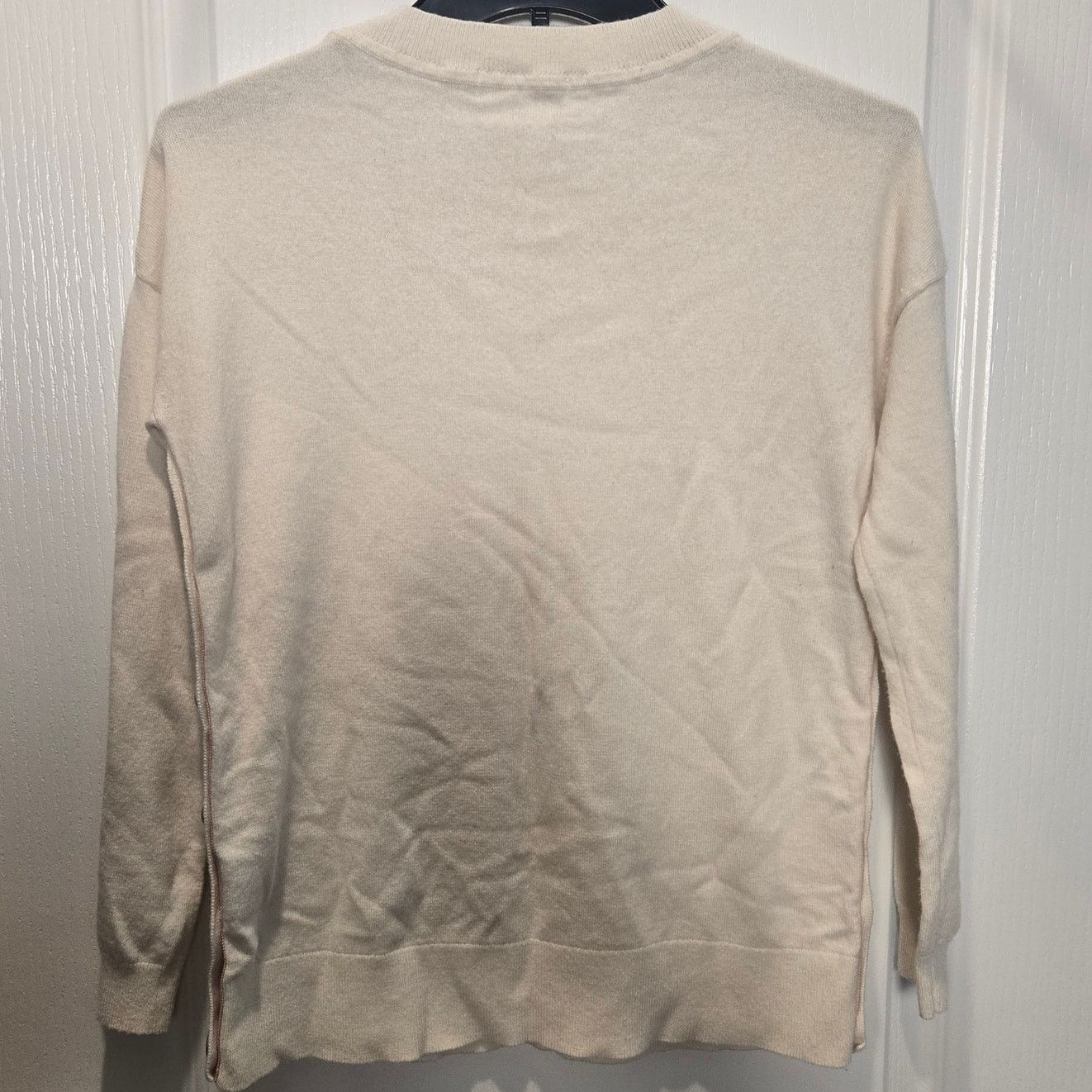 Boden Boden Grace Button Sweater Cream sz XS side buttons Size XS / US 0-2 / IT 36-38 - 3 Thumbnail