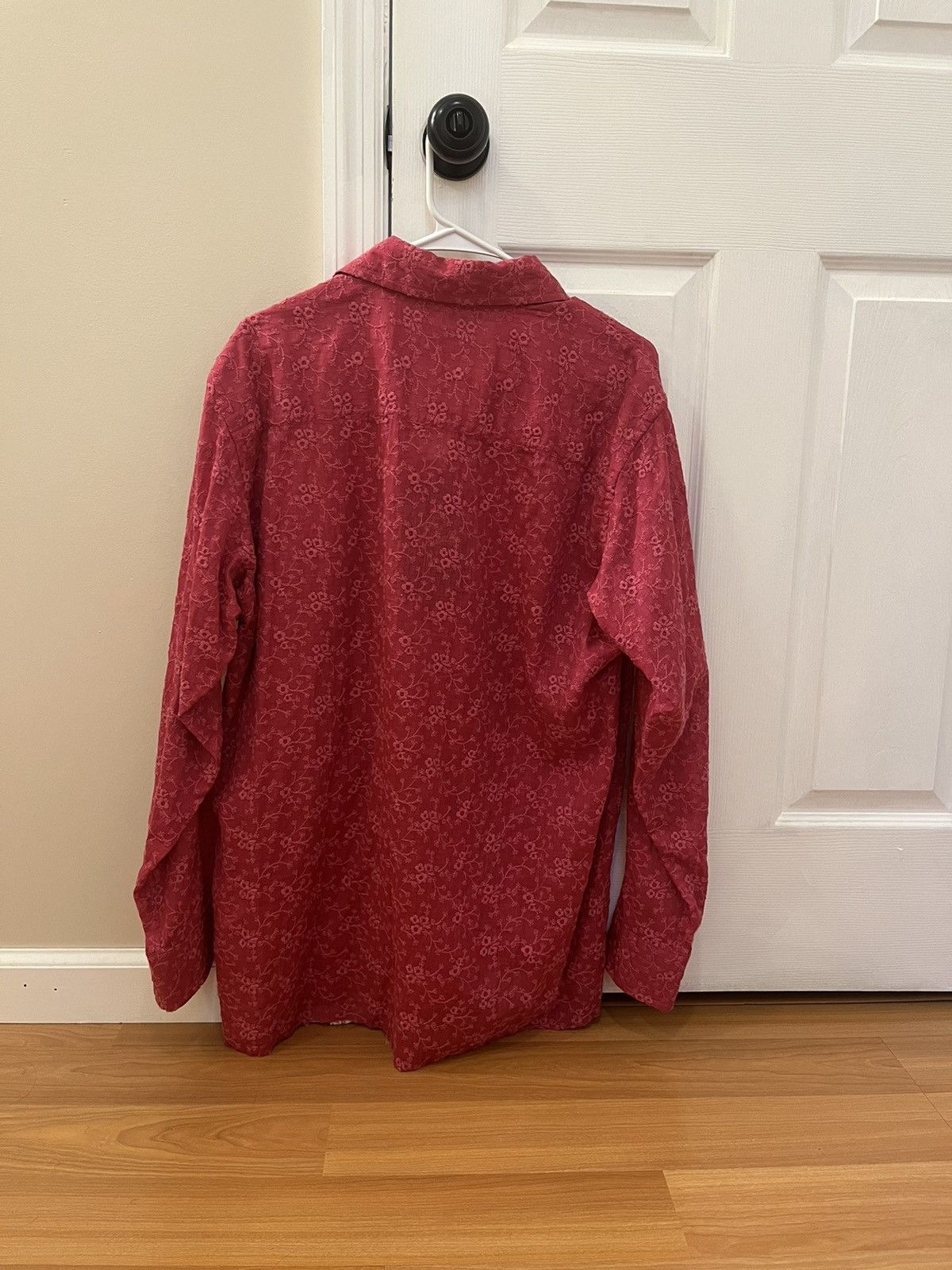 Needles Needles Cut-Off Pink Floral Embroided Shirt Size US M / EU 48-50 / 2 - 8 Thumbnail