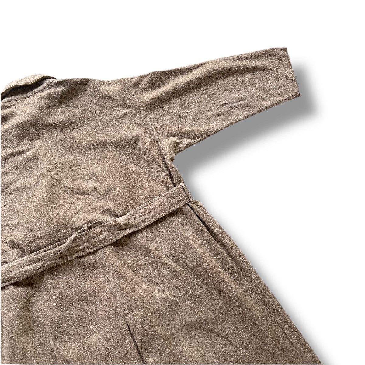 Yohji Yamamoto 💰BINDING OFFER 💰 VINTAGE YS YOHJI YAMAMOTO WOOL TRENCH COAT Size XL / US 12-14 / IT 48-50 - 9 Thumbnail