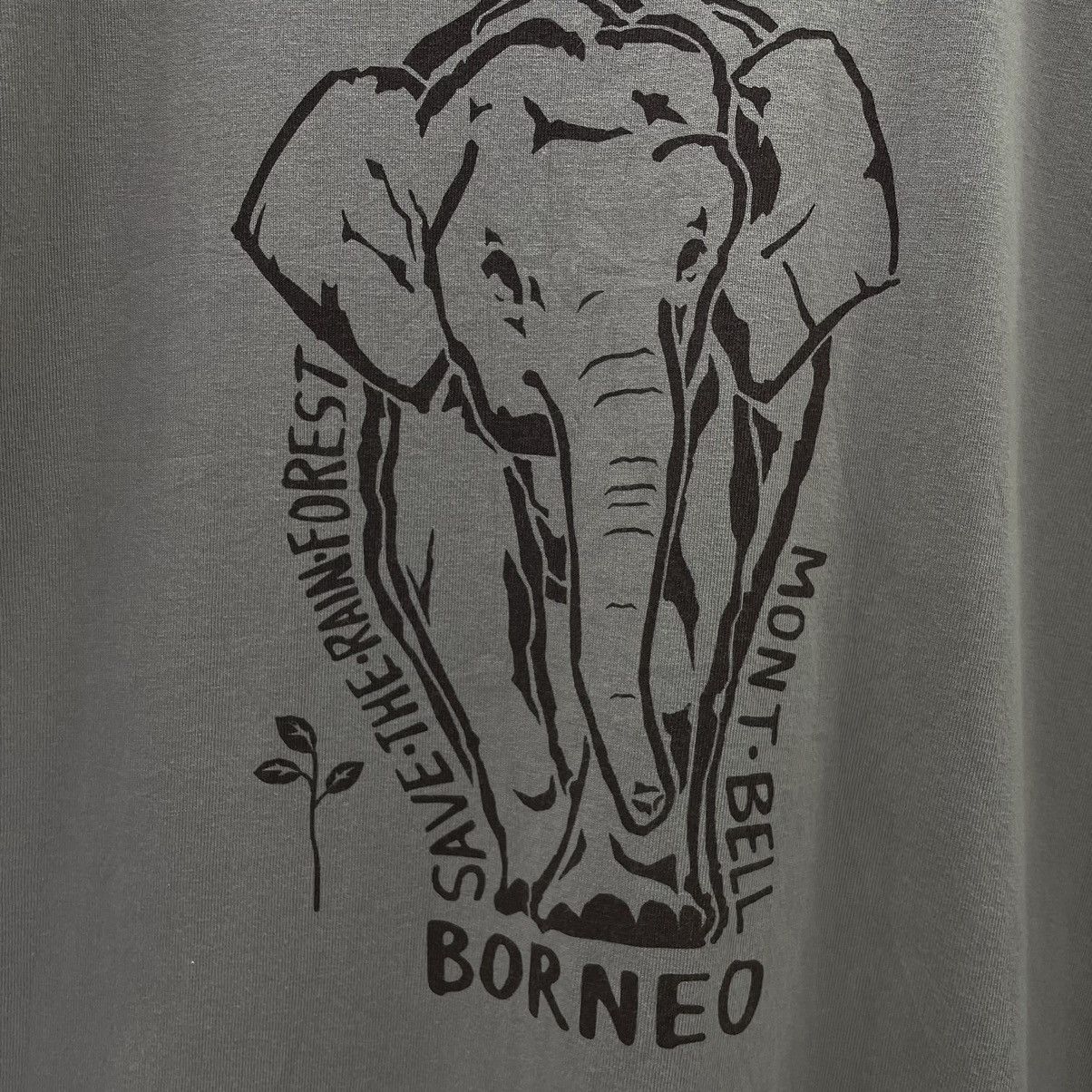 Montbell × Vintage Vintage Montbell Save The Rainforest Elephant Mirror Print T Size US L / EU 52-54 / 3 - 2 Thumbnail