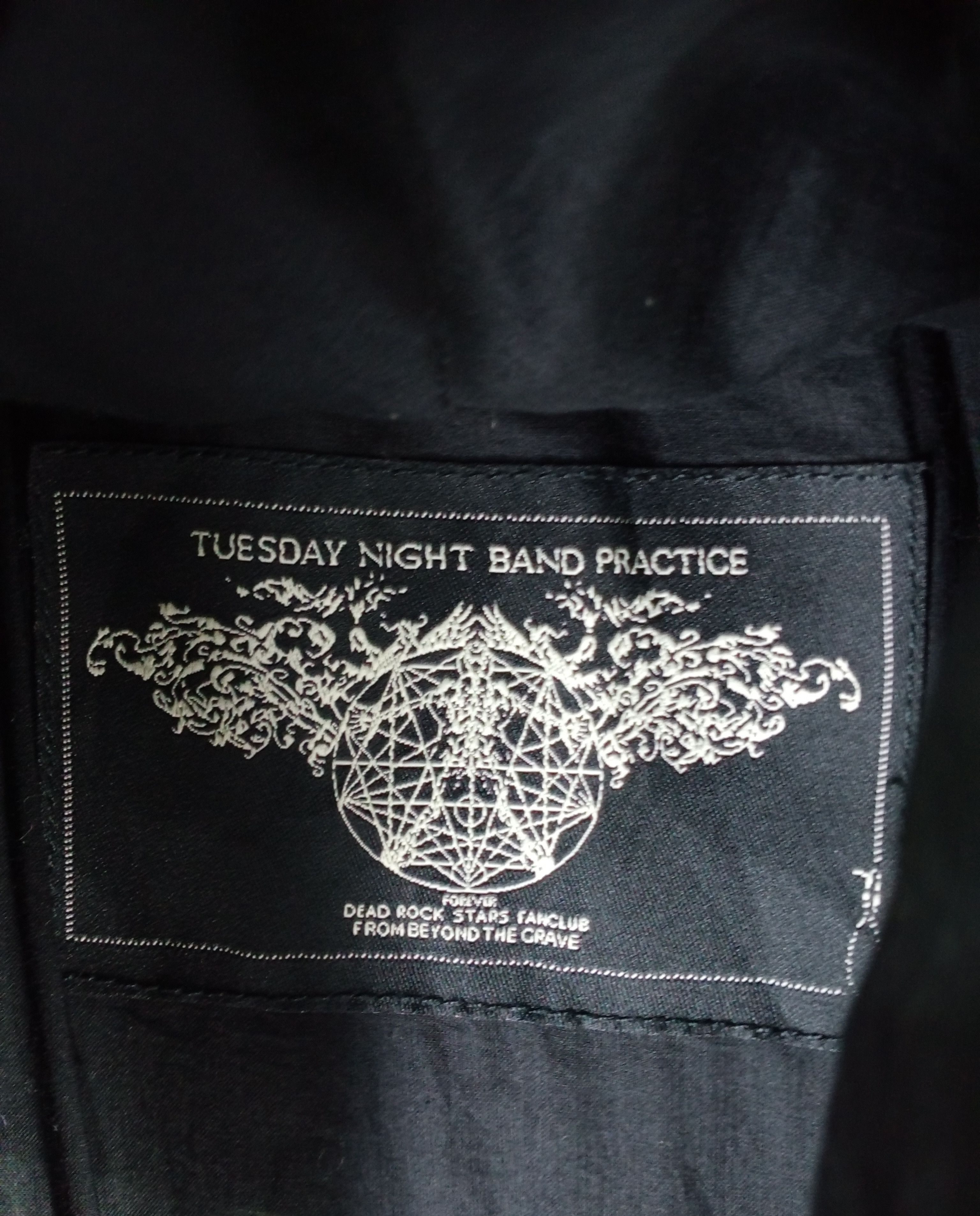 Tuesday Night Band Practice Rare Tuesday Night Band Practice Trashed Leather Jacket Size US M / EU 48-50 / 2 - 11 Thumbnail