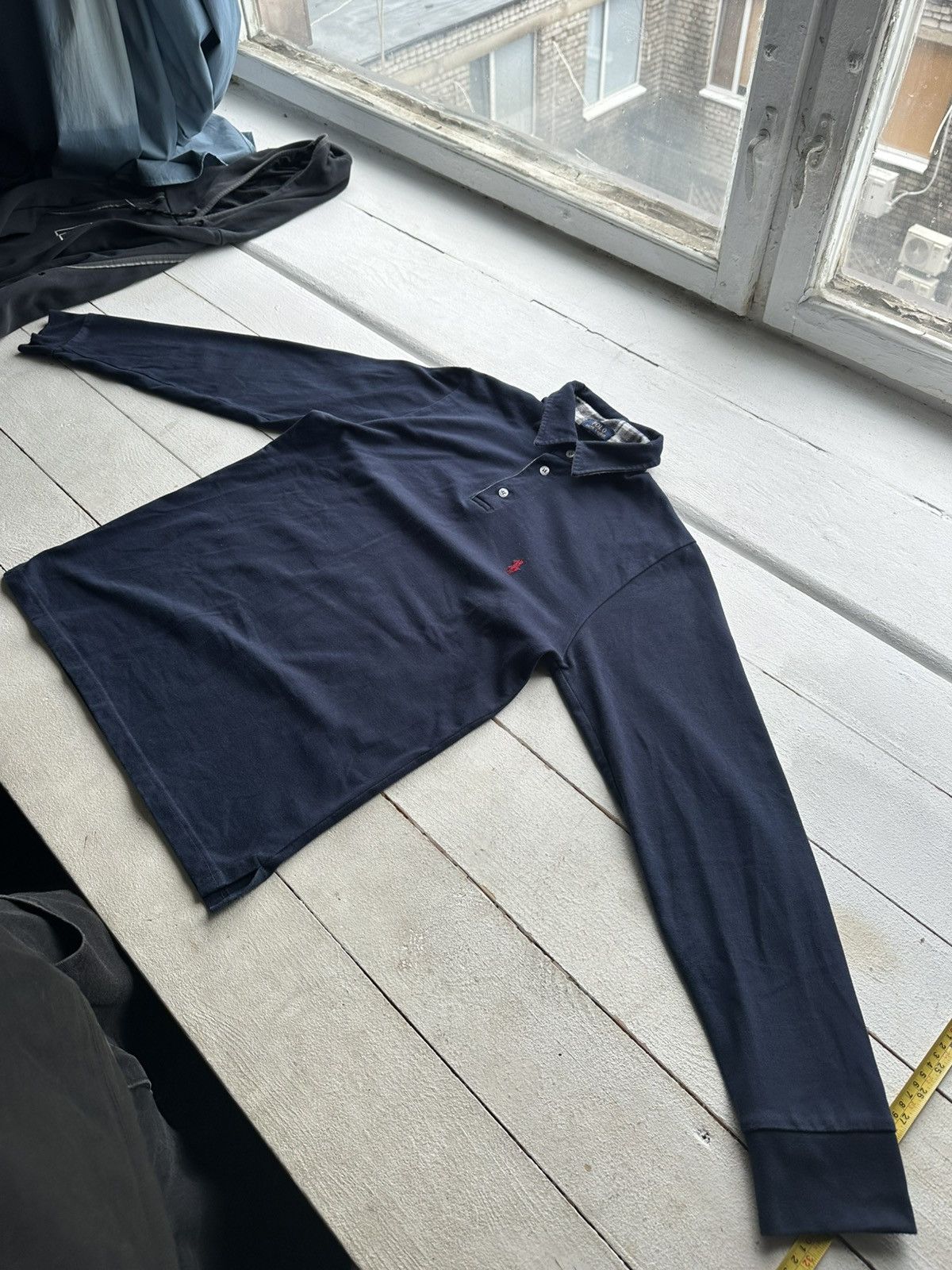 Ralph Lauren VNTG🚨 90s Polo Ralph Lauren Longsleeve Rugby Y2K pony luxury Size US L / EU 52-54 / 3 - 2 Thumbnail