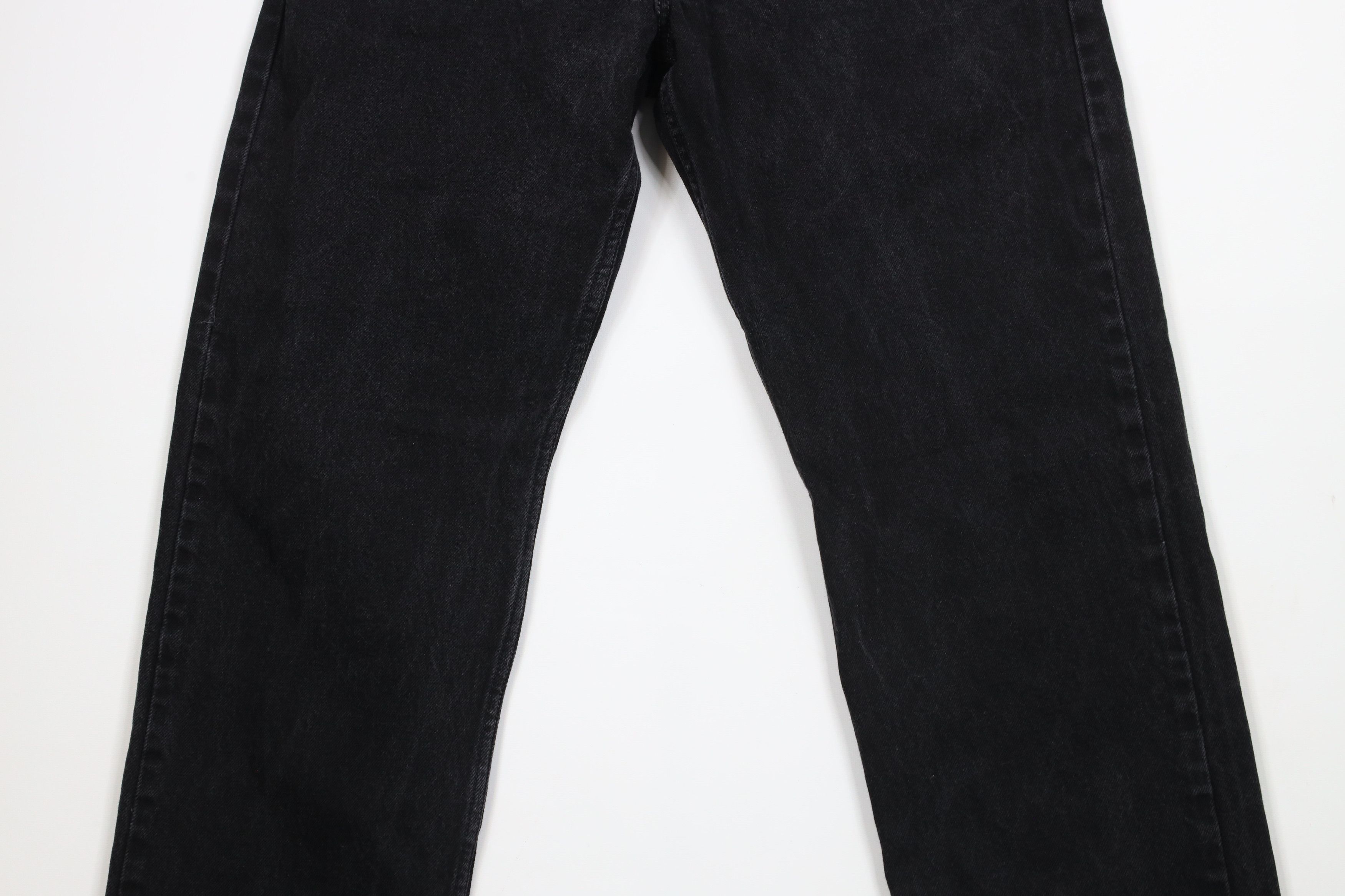 Levi's × Vintage Vintage Y2K Levis 505 Regular Fit Denim Jeans Black Cotton Size US 34 / EU 50 - 3 Thumbnail