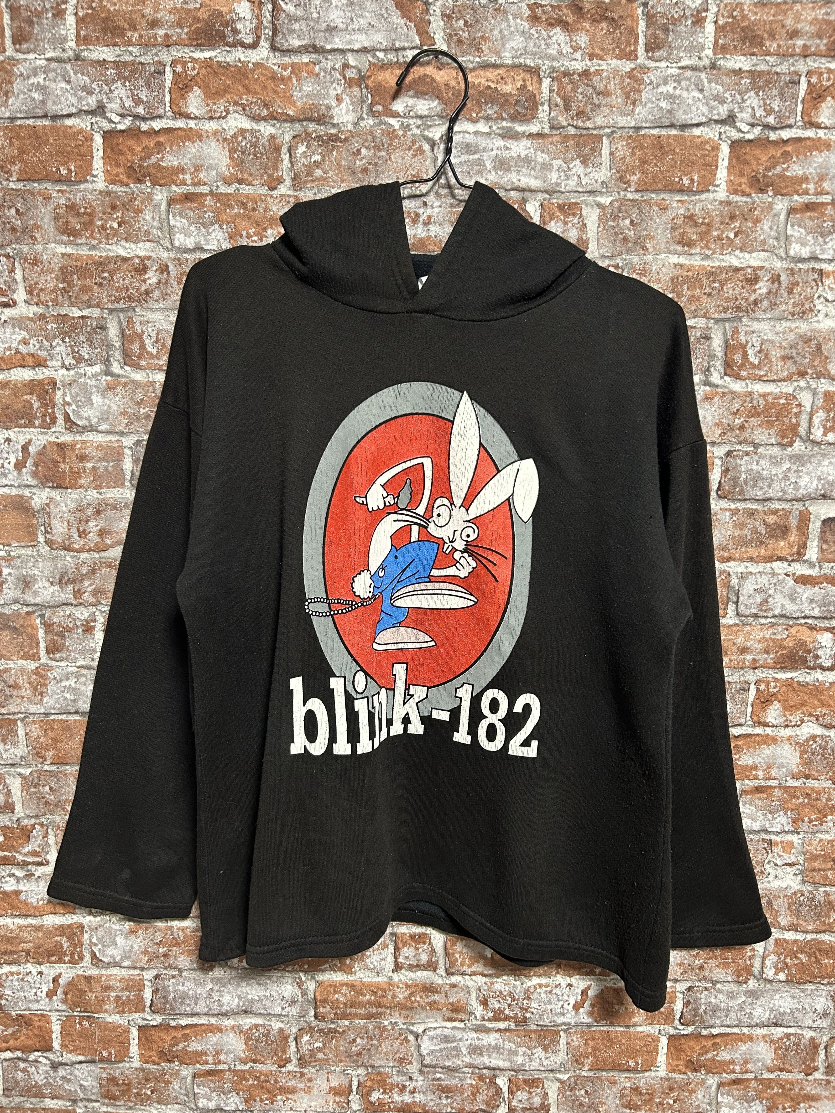 Vintage 90s Blink-182 Rock Band Hoodie