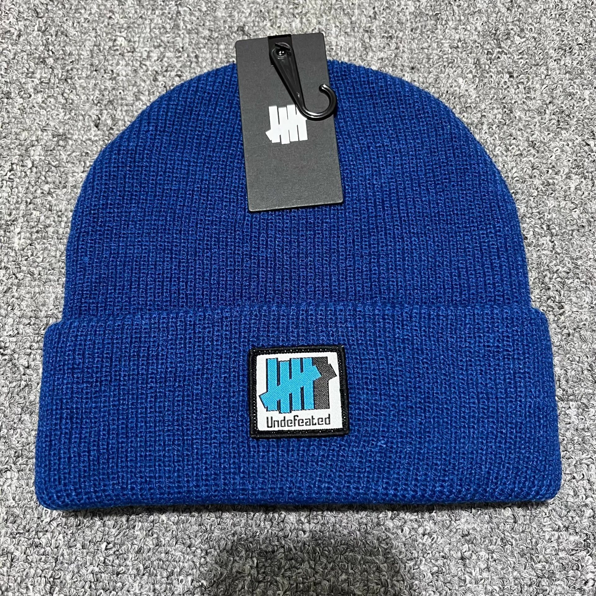 Undefeated Undefeated Patch Embroidered Knit Beanie Q7 Size ONE SIZE - 6 Thumbnail