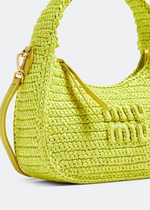 Miu Miu Miu Miu Wander crochet hobo bag Size ONE SIZE - 2 Thumbnail