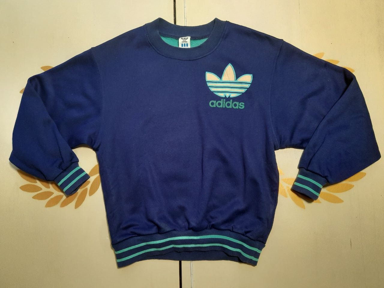 Adidas × Vintage Adidas Sweatshirt 90's Vintage Japanese Tags Size US S / EU 44-46 / 1 - 1 Thumbnail