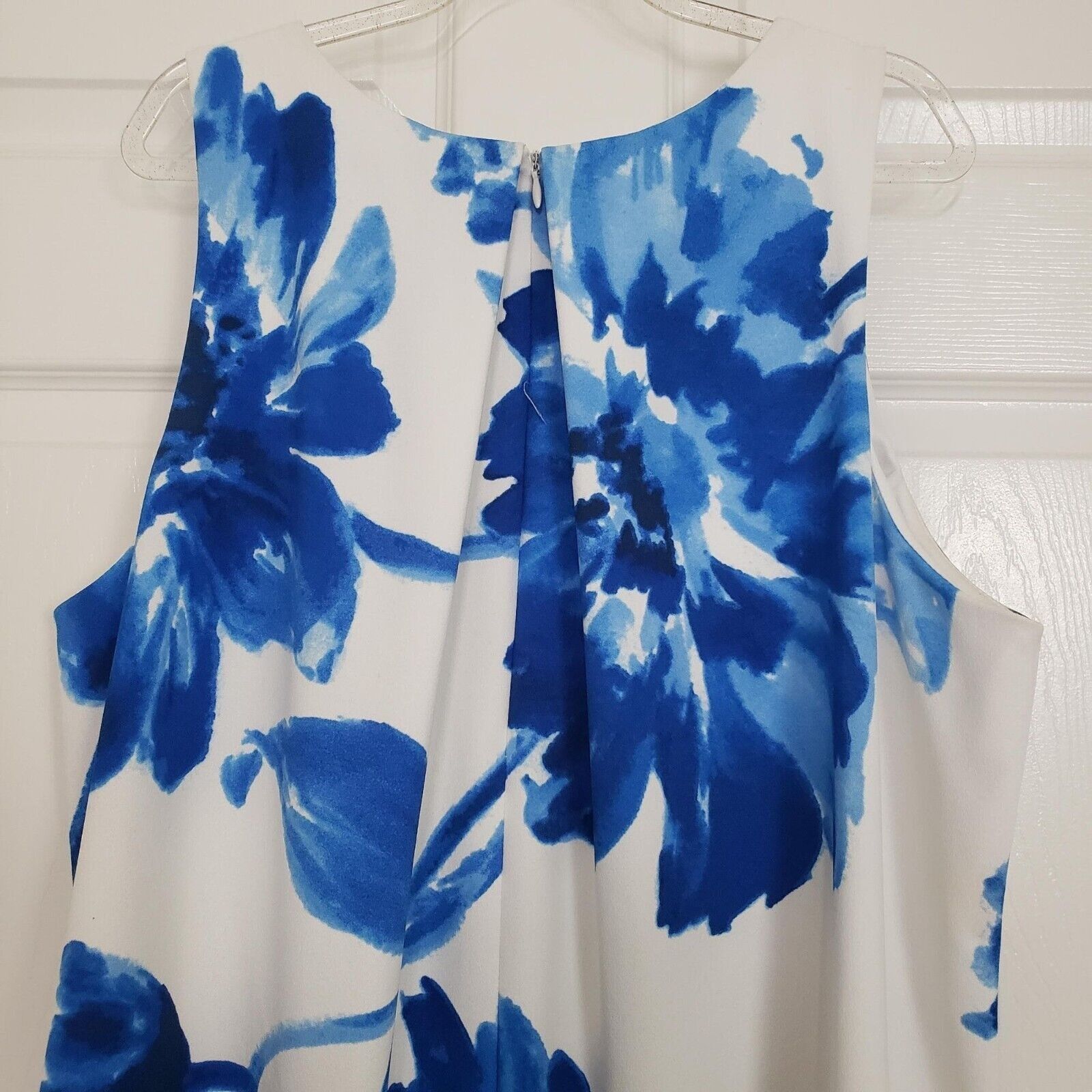 Lauren Ralph Lauren Lauren Ralph Lauren Floral Crepe Dress Womens Size 16 Blue Size XXL / US 16-18 / IT 52-54 - 8 Thumbnail
