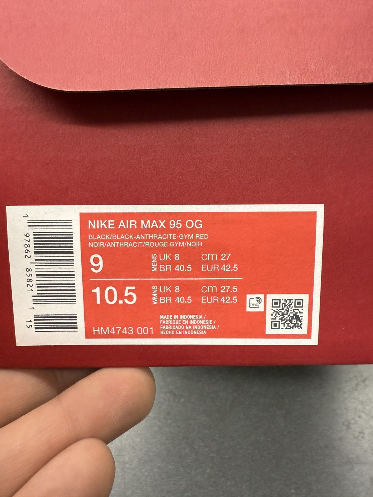 Levi's × Nike 2025 Nike Air Max 95 OG Levis Black Size US 9 / EU 42 - 13 Thumbnail