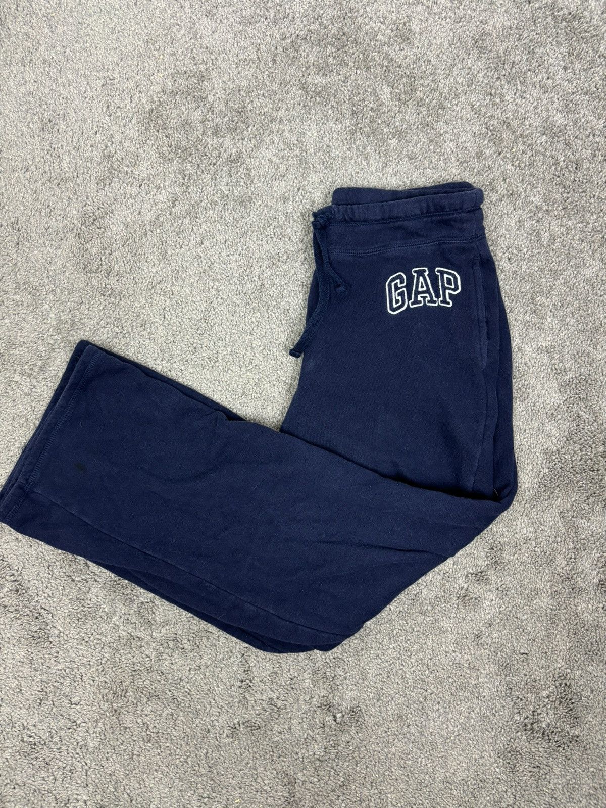 Vintage Y2k navy gap sweatpants Size US 30 / EU 46 - 1 Thumbnail