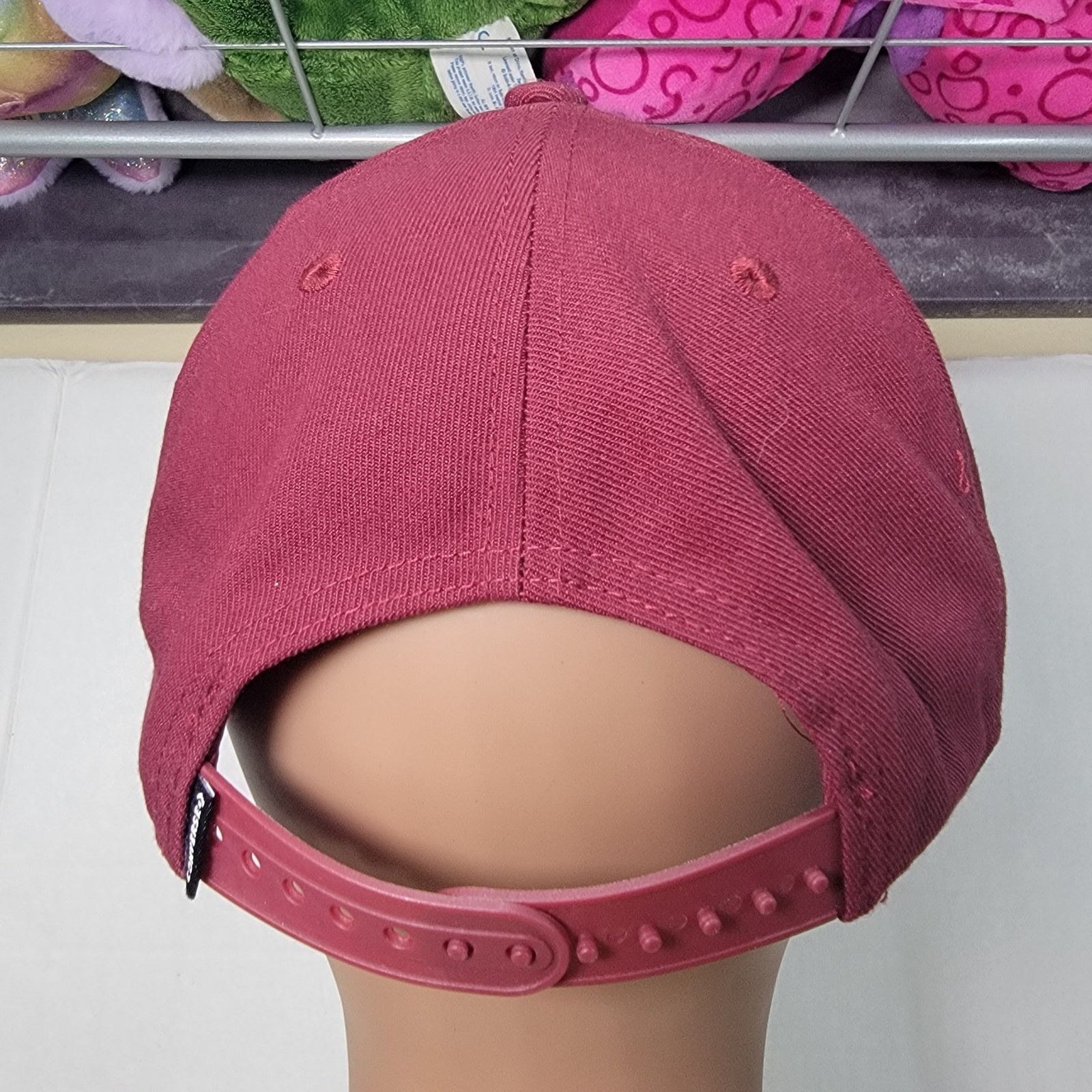 Converse Converse "Chuck Taylor" Dark Red Snap Back Ball Cap Size ONE SIZE - 4 Thumbnail