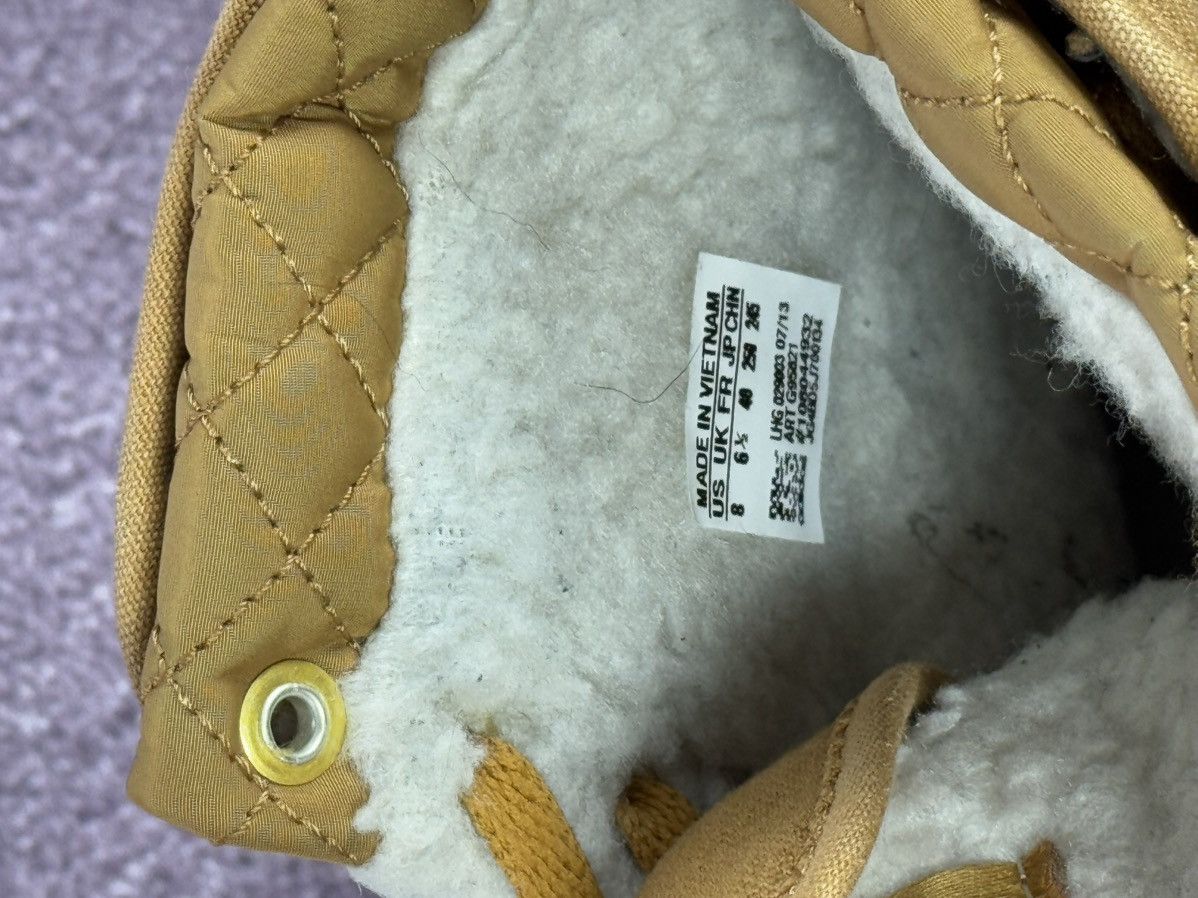 Adidas Y2K 00s Aesthetic Adidas Glamour Faux Fur Hi-Top Sneakers Size US 8 / IT 38 - 13 Thumbnail