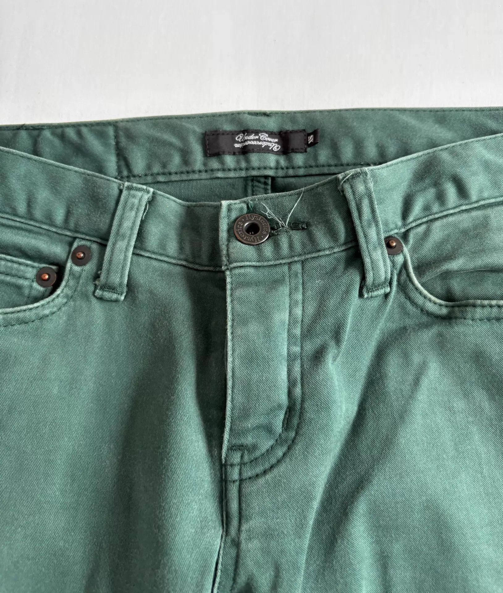 Undercover UC x Hysteric Glamour Vtg Slim Pants (Lightning Knee) Size US 28 / EU 44 - 6 Thumbnail