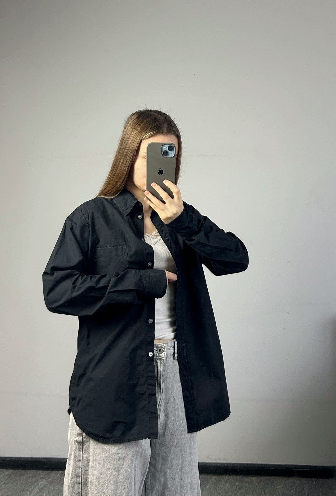 Acne Studios Vintage acne studios Shirt with embroidered logo women small Size S / US 4 / IT 40 - 9 Thumbnail