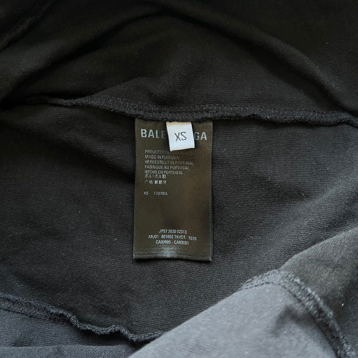 Balenciaga BALENCIAGA 21SS Reconstruct Tshirt AOYAMA Store Limited Size US XS / EU 42 / 0 - 5 Thumbnail