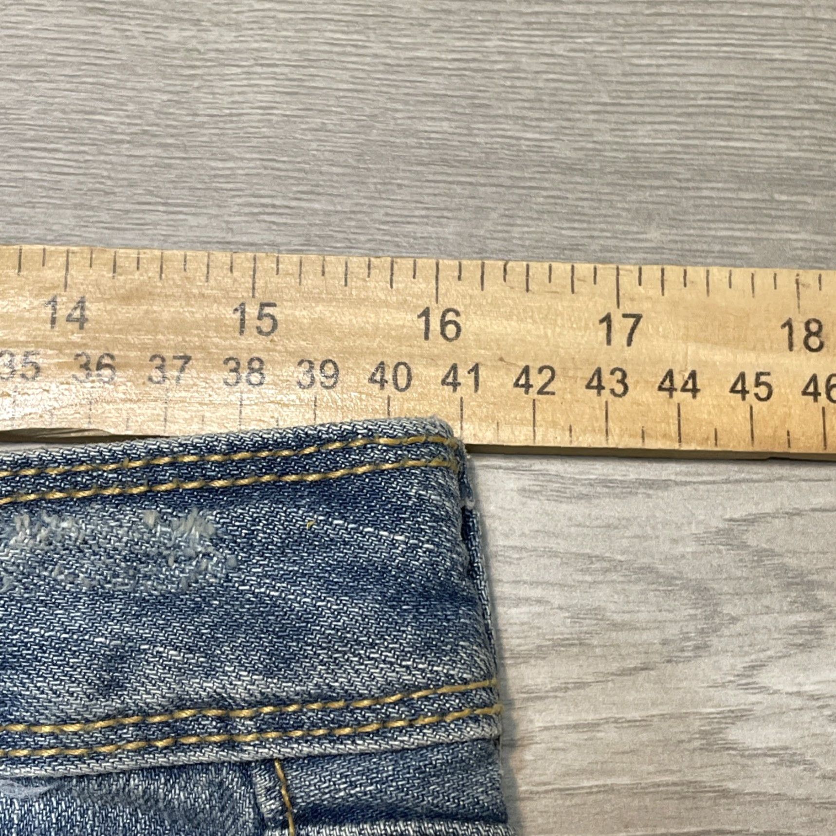 Gap GAP Blue Denim Mini Skirt 6 28 Regular Casual Womens Size 28" / US 6 / IT 42 - 5 Thumbnail