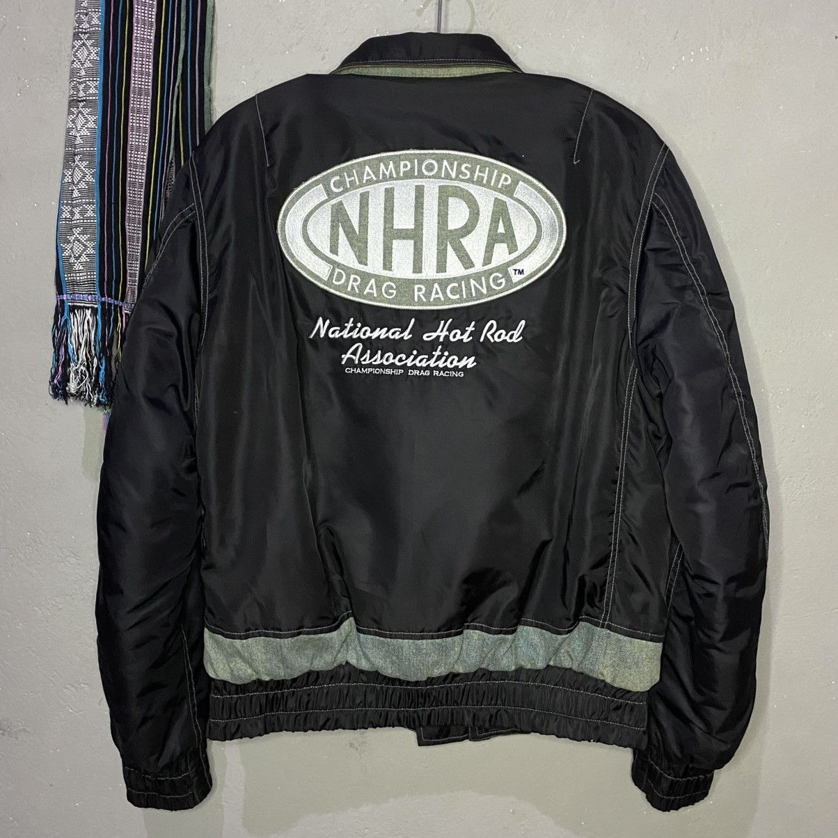 Other VINTAGE RACING JACKET NHRA Size US L / EU 52-54 / 3 - 5 Thumbnail
