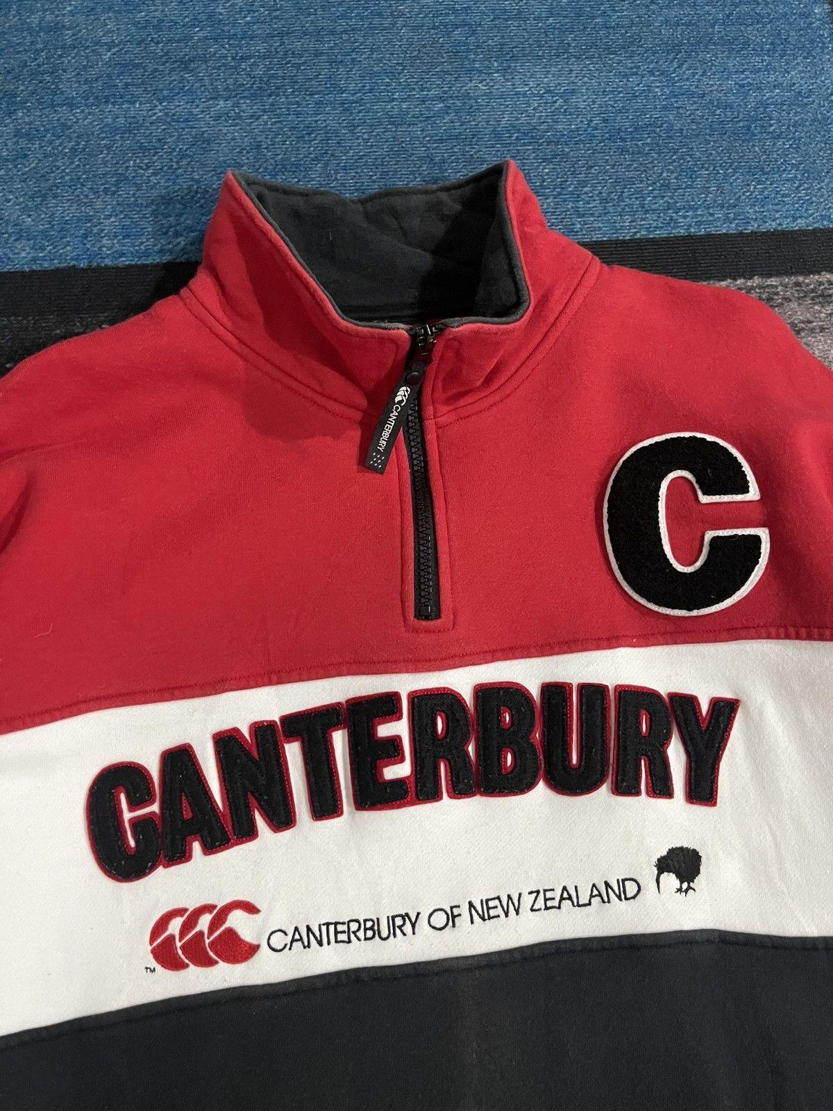 Canterbury of New Zealand Vintage Canterbury Of New Zealand Half Zipper Size US L / EU 52-54 / 3 - 6 Thumbnail