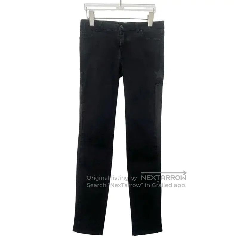 Givenchy Givenchy Black Embroidered High-Waist Denim Pants . Size 22" - 1 Thumbnail