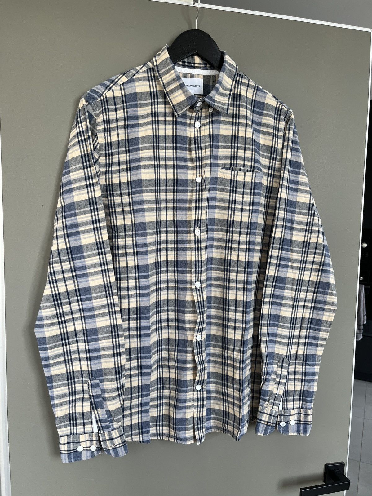 Norse Projects Norse Projects Anton Madras Check Plaid Shirt Size US L / EU 52-54 / 3 - 7 Thumbnail