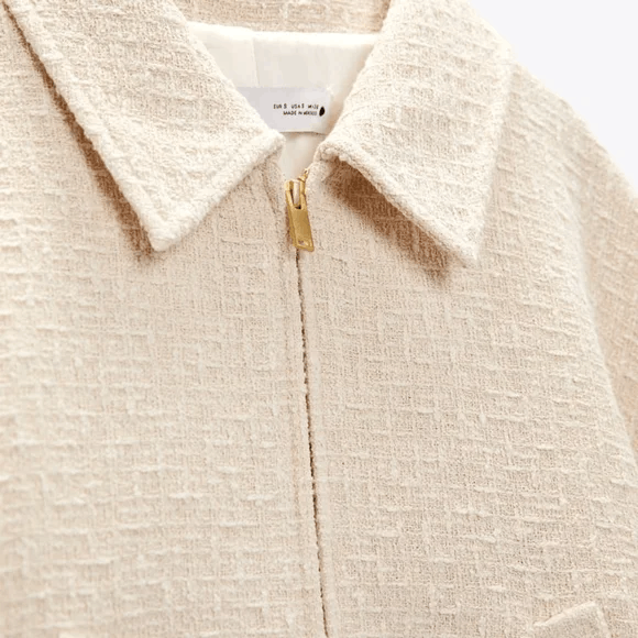Zara ZARA Set TEXTURED WEAVE BOMBER JACKET & Long Maxi Skirt Size S / US 4 / IT 40 - 4 Thumbnail