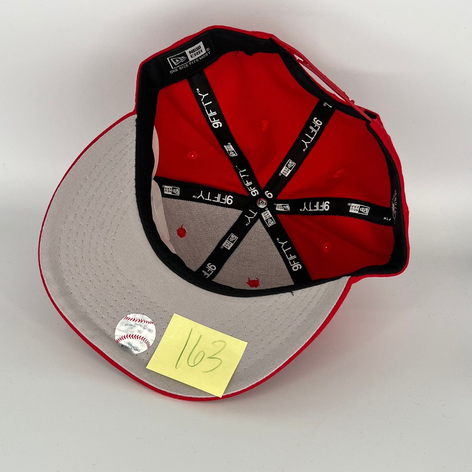 New Era Red Los Angeles Angels ANAELS New Era MLB 9Fifty Snapback Size ONE SIZE - 4 Thumbnail