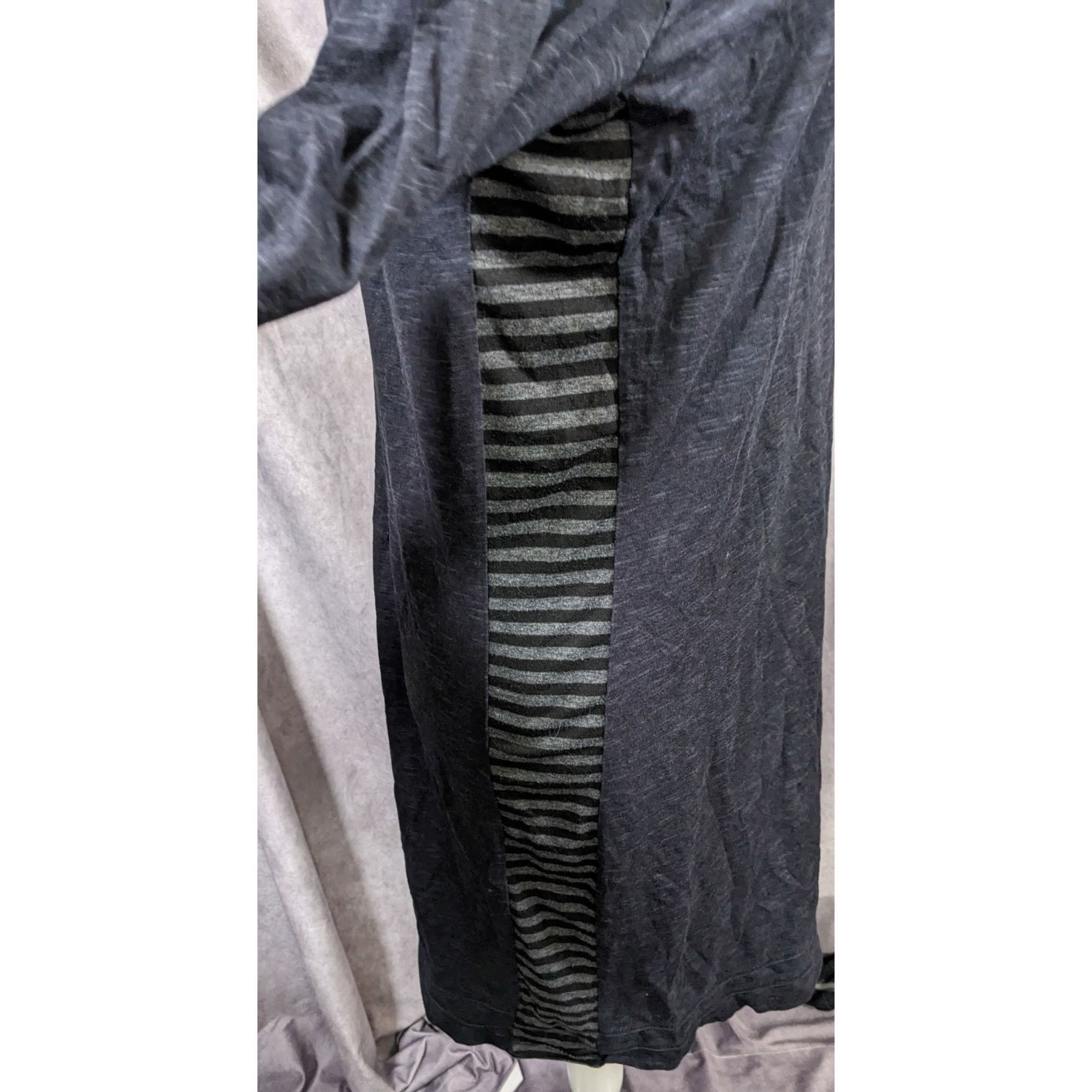 Other Casual Goth Side Striped Long Sleeve Dress by Horny Toad Size M / US 6-8 / IT 42-44 - 6 Thumbnail