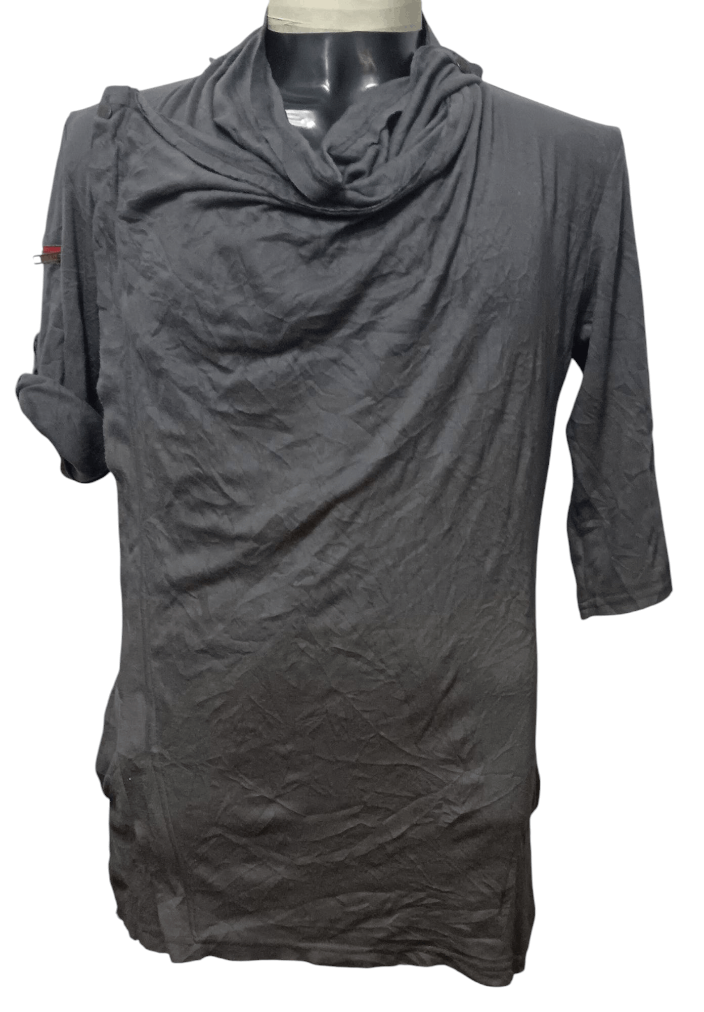 PPFM PPFM ASYMMETRICAL PUNK GOTHIC ZIPPER CARDIGAN SHIRT Size US M / EU 48-50 / 2 - 3 Thumbnail