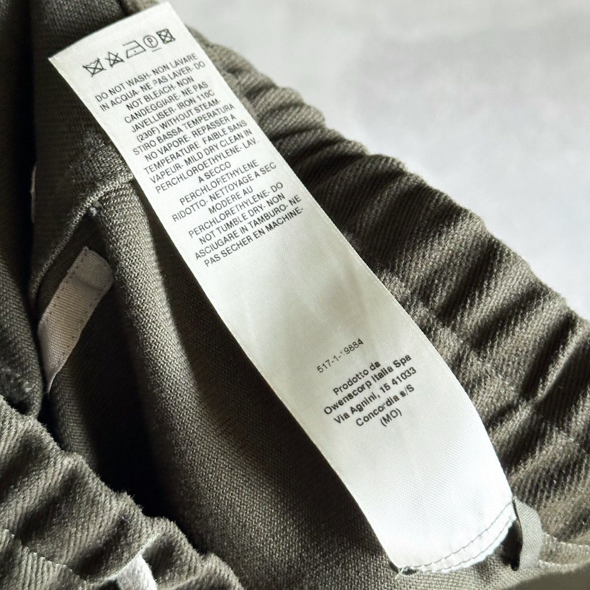 Rick Owens FW22 “STROBE” GETH BELA Wide Leg Trousers Size US 32 / EU 48 - 7 Thumbnail