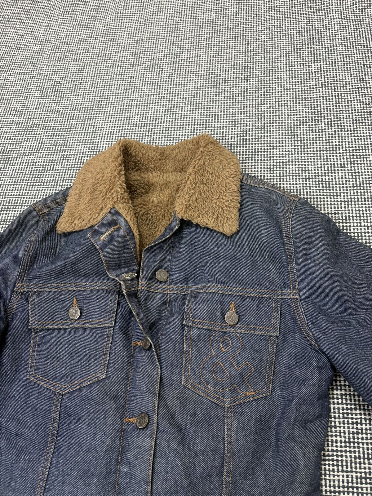 Dolce & Gabbana Dolce & Gabbana 2000s vintage denim jacket fur y2k archive Size L / US 10 / IT 46 - 3 Thumbnail