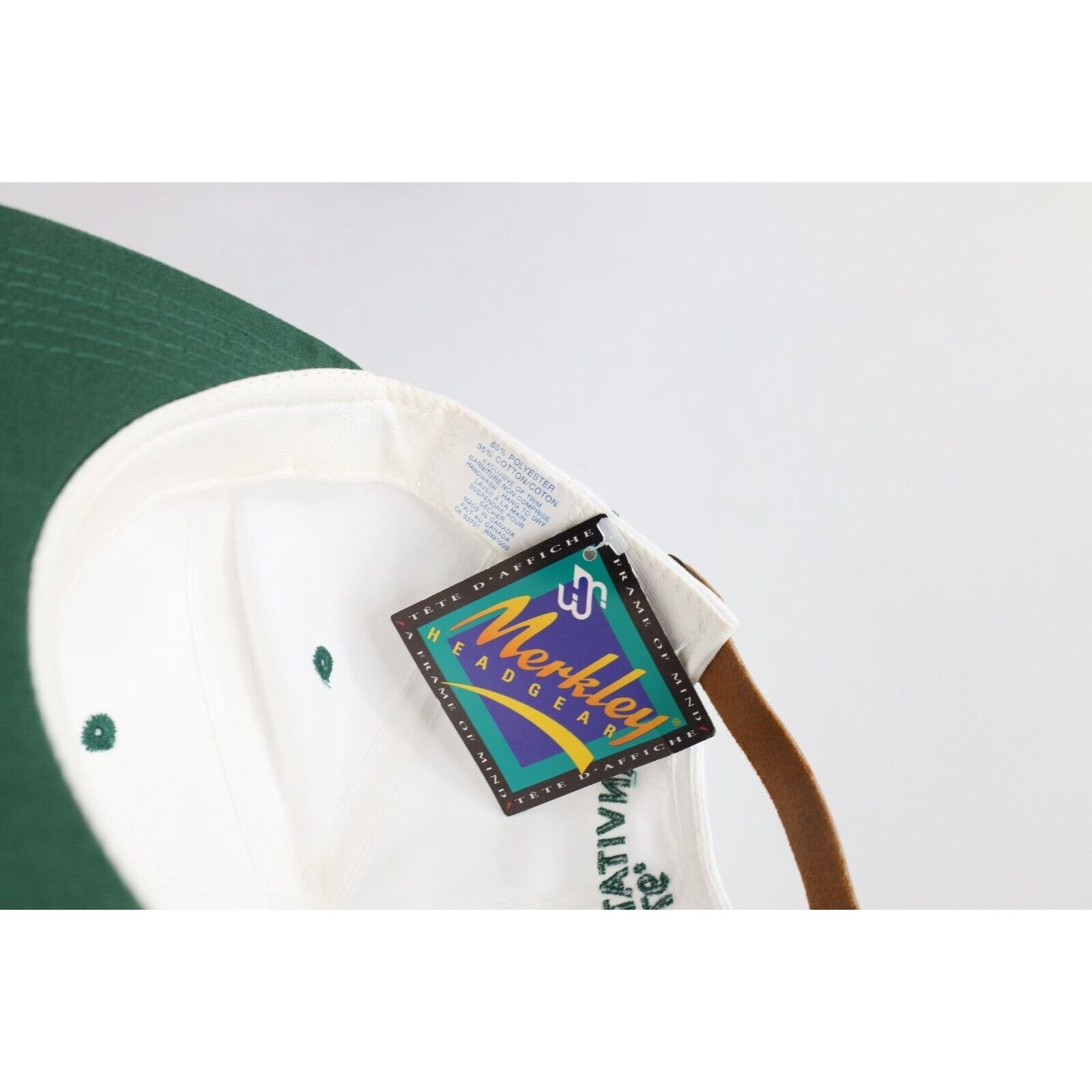 Vintage Deadstock Vintage 90s Green Coat Invitational Golf Hat