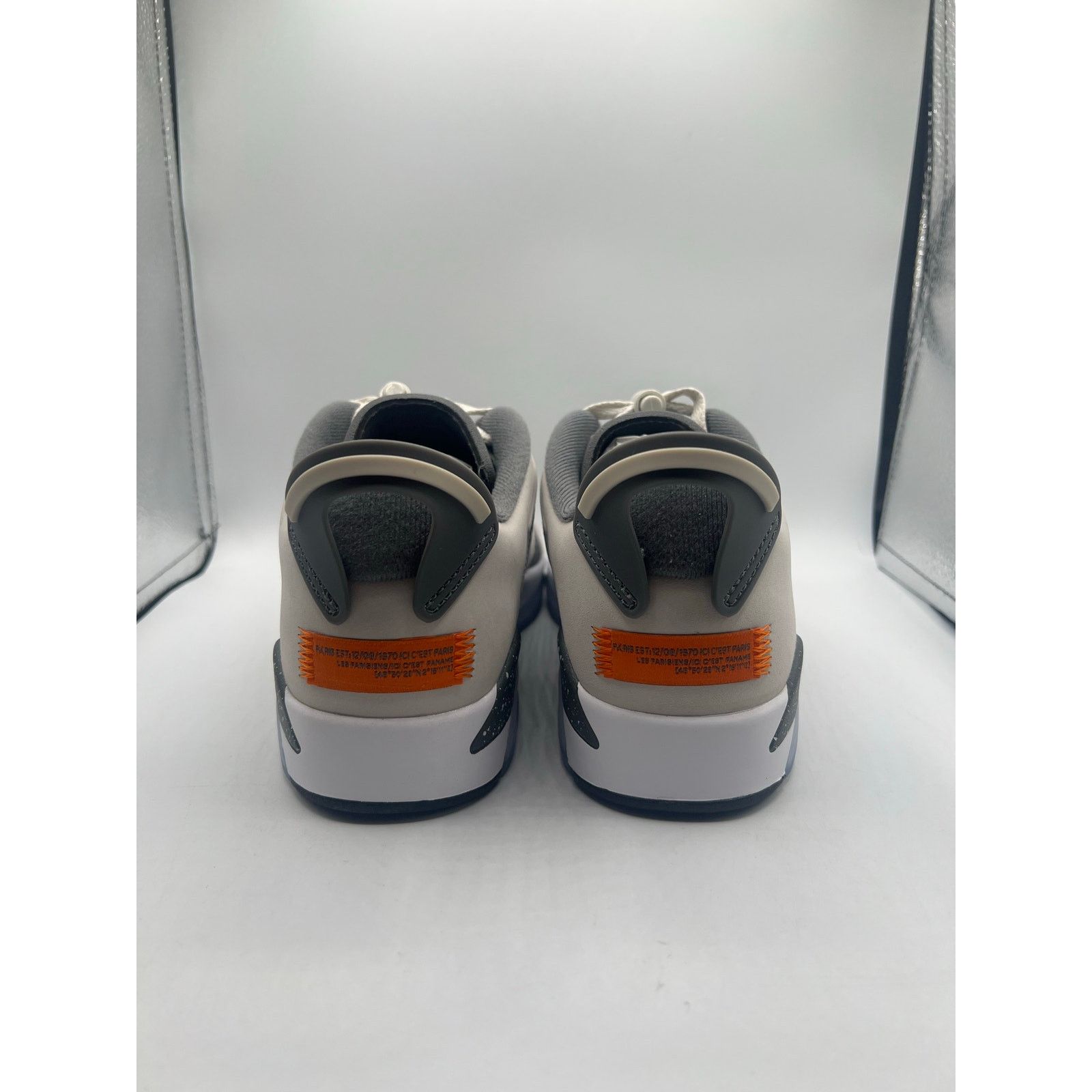 Jordan Brand Paris Saint Germain X Air Jordan 6 Retro Low “Iron Grey” Size US 6 / EU 39 - 4 Thumbnail