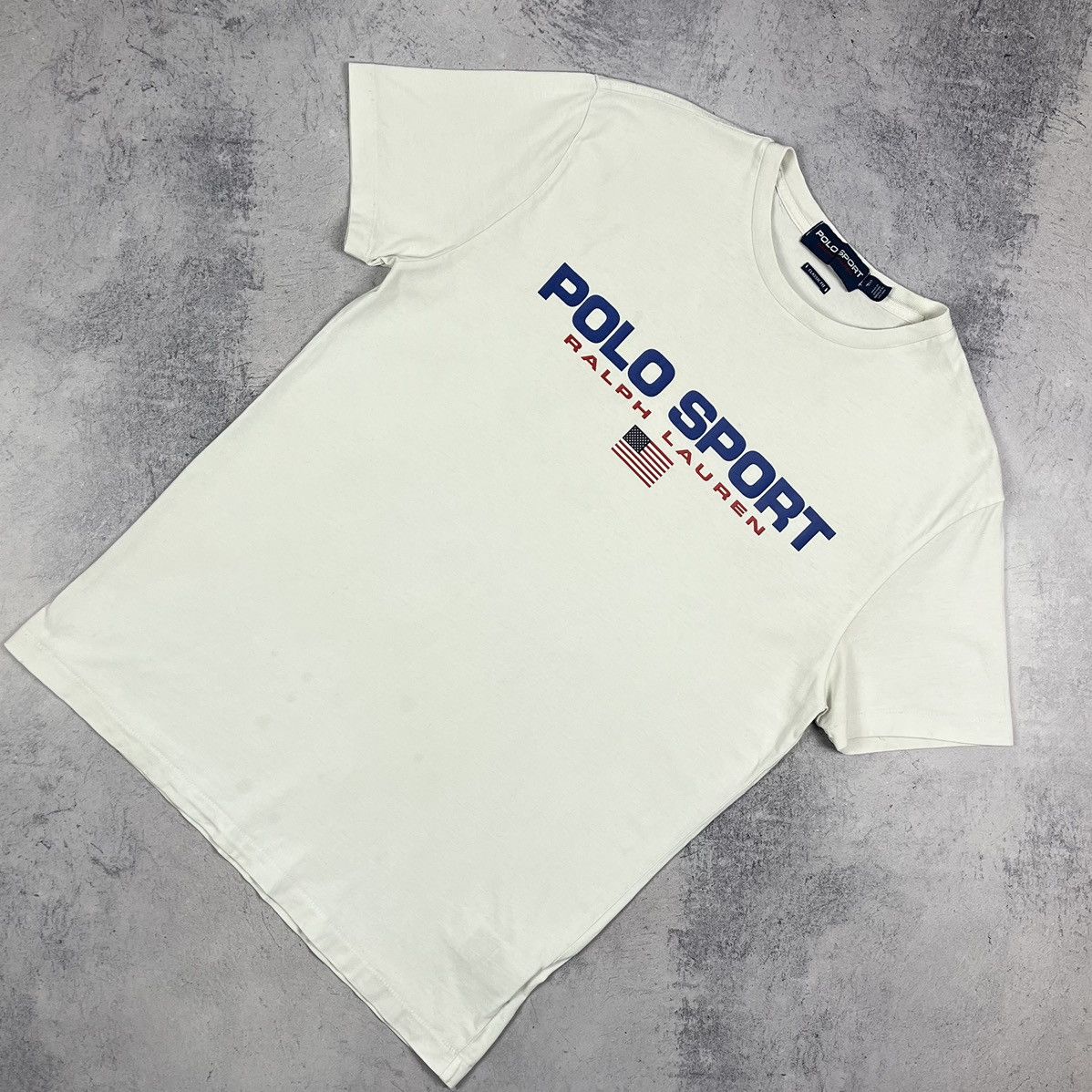 Polo Ralph Lauren Vintage Polo Ralph Lauren polo sport big logo T Shirt 90’s Size US S / EU 44-46 / 1 - 1 Thumbnail