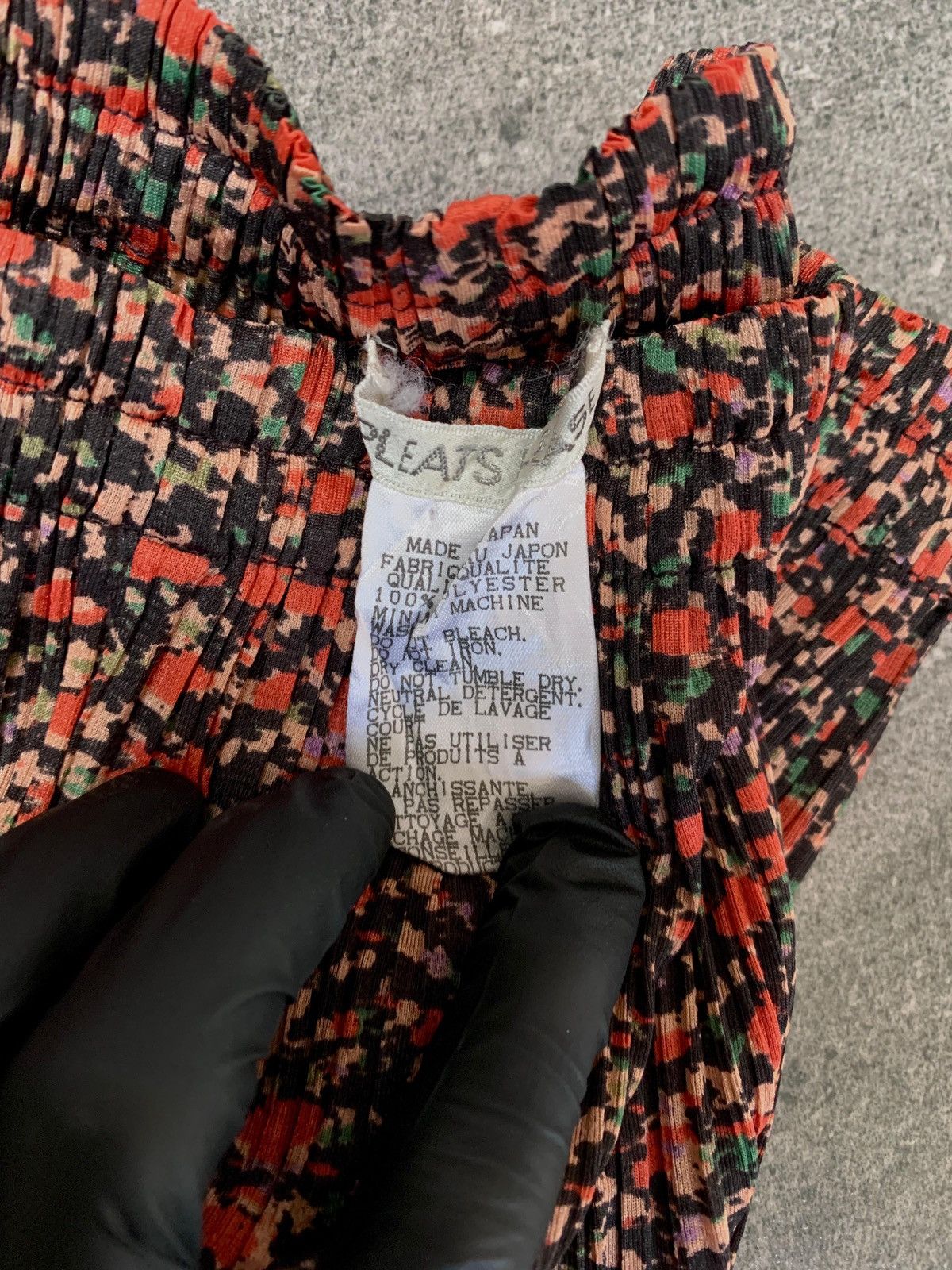 Issey Miyake FREE TAX! Pleats Please Printed Pants - 29” Size US 29 - 6 Thumbnail