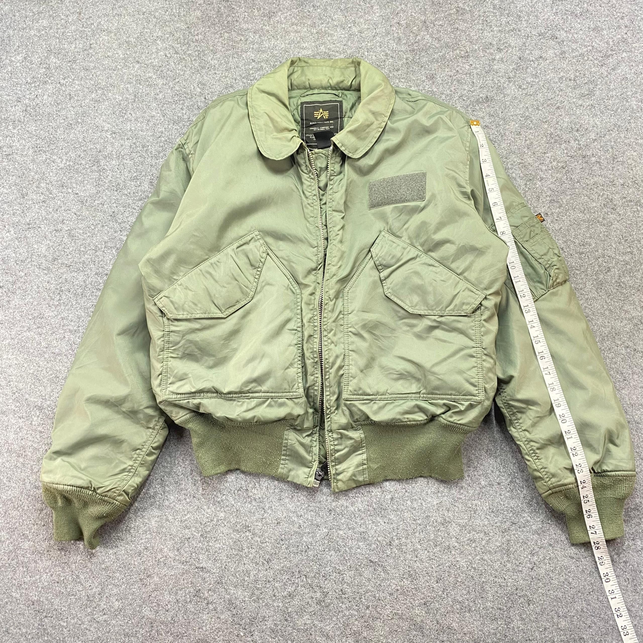 Alpha Industries Vintage Alpha Industries Fylers Bombers Jacket Size US XL / EU 56 / 4 - 6 Thumbnail