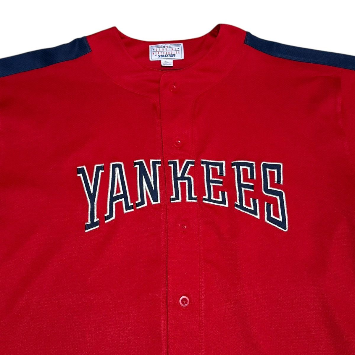MLB 90s Starter New York Yankees Stitched Baseball Jersey XL Size US XL / EU 56 / 4 - 2 Thumbnail