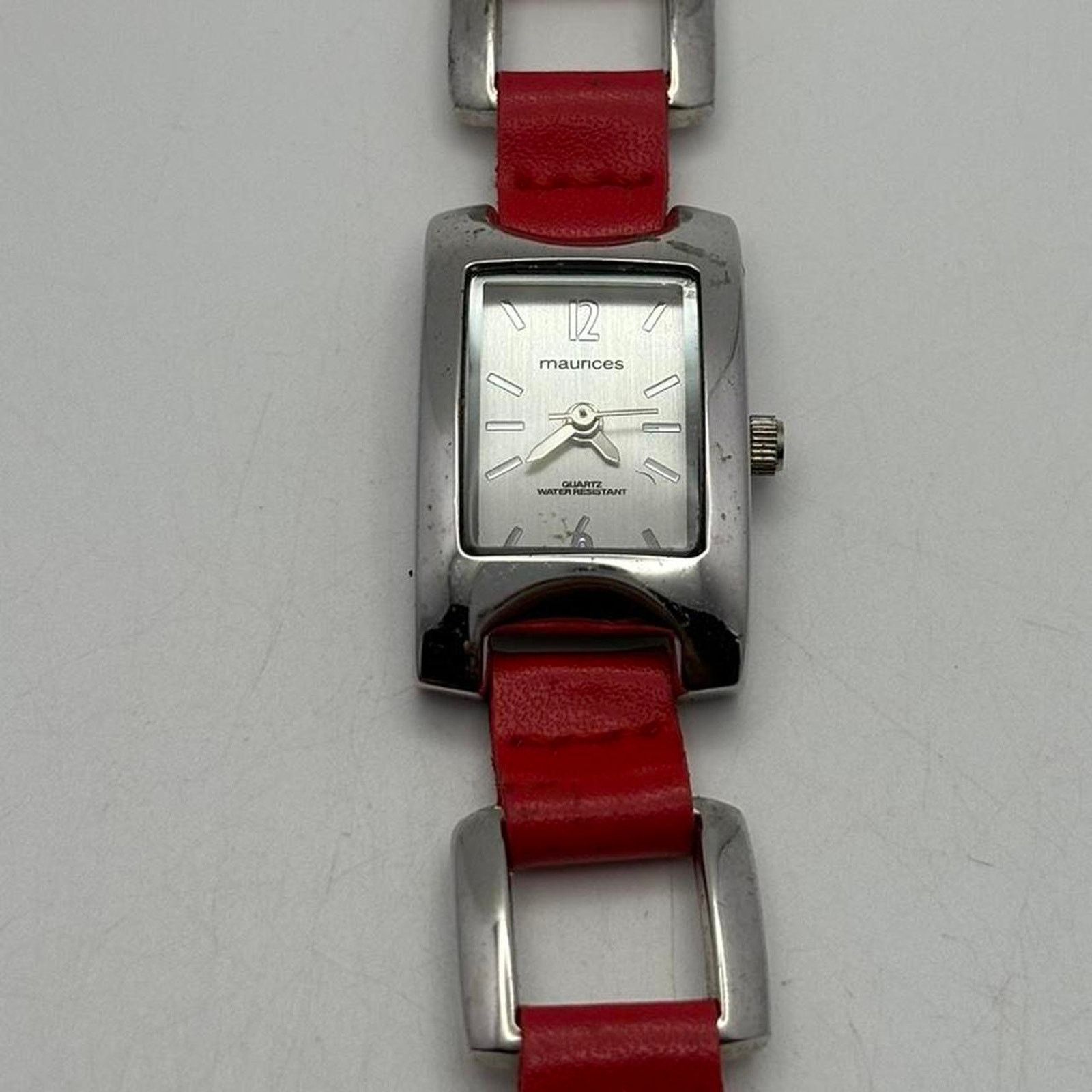 Other Silver & Red Maurices Watch Size ONE SIZE - 1 Thumbnail