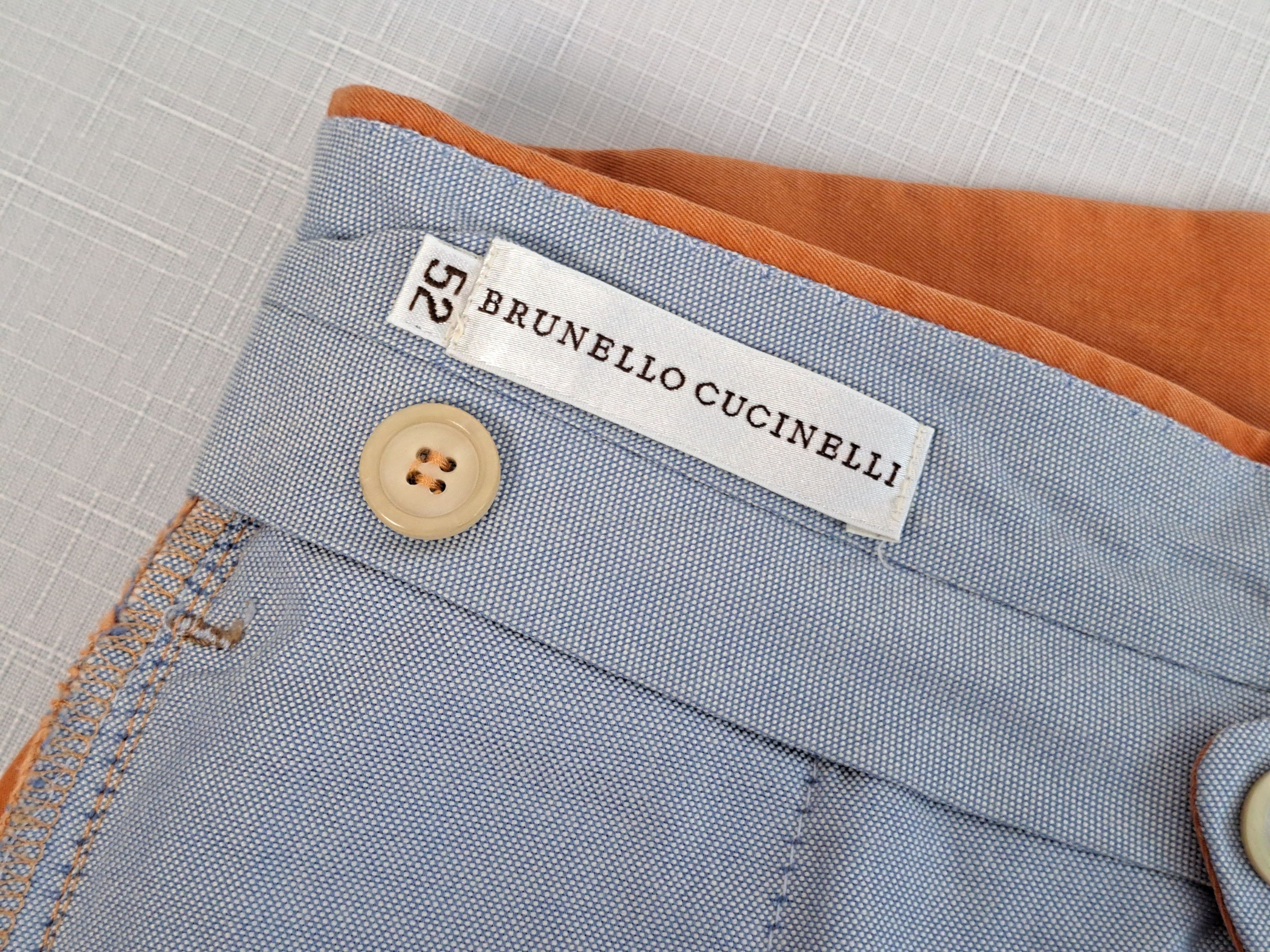 Brunello Cucinelli Brunello Cucinelli cotton pants. Size 52 Size US 36 / EU 52 - 7 Thumbnail
