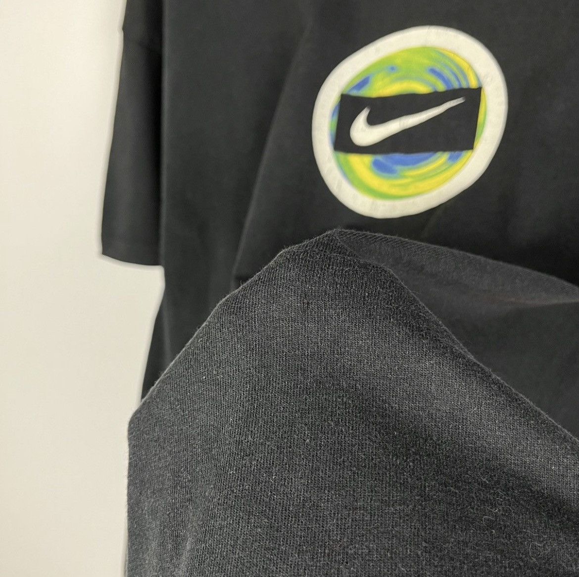Nike × Vintage Iconic Vintage Nike big logo y2k sunfaded tee 90’s Size US L / EU 52-54 / 3 - 18 Thumbnail